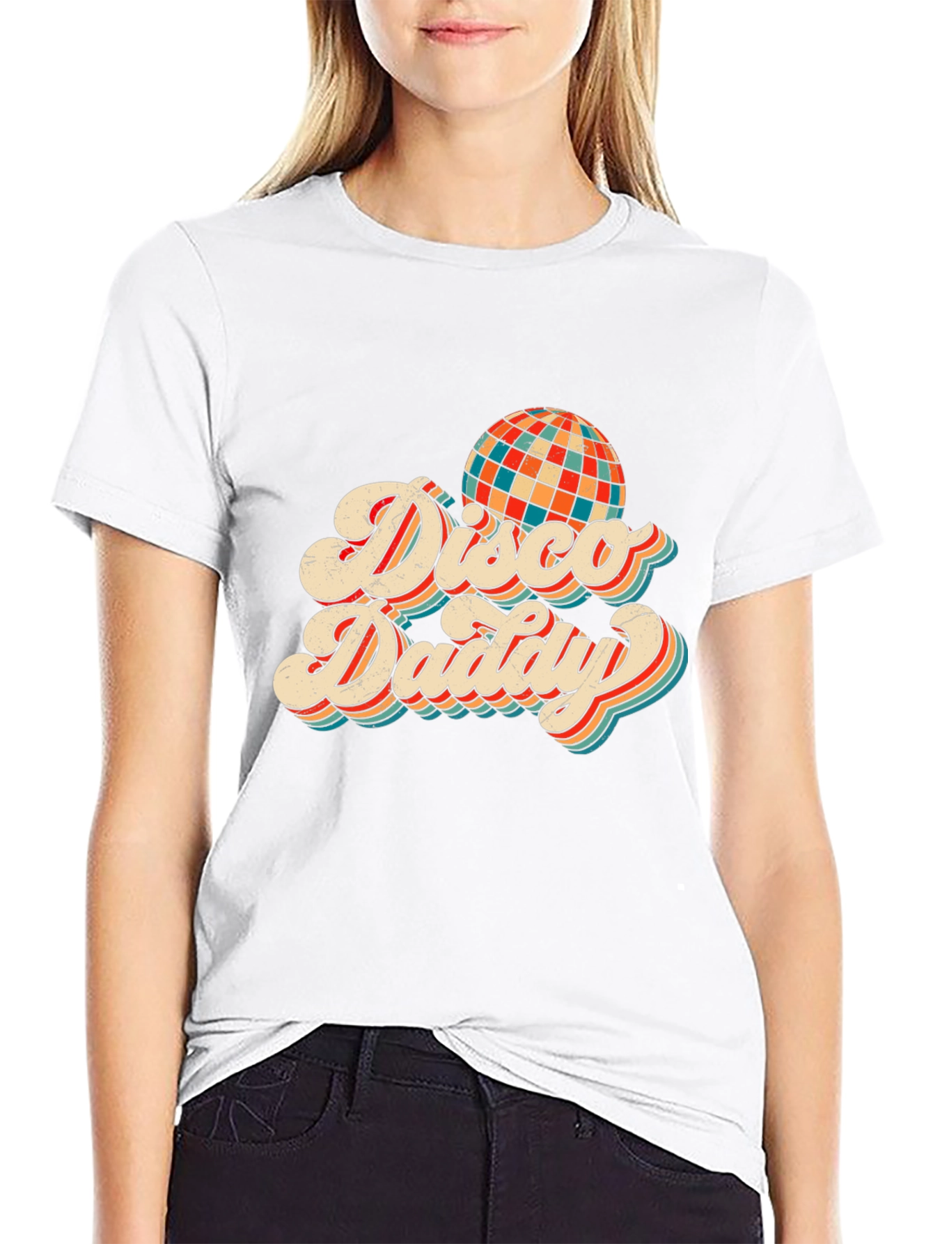 Disco Daddy Retro Graphic T-Shirt