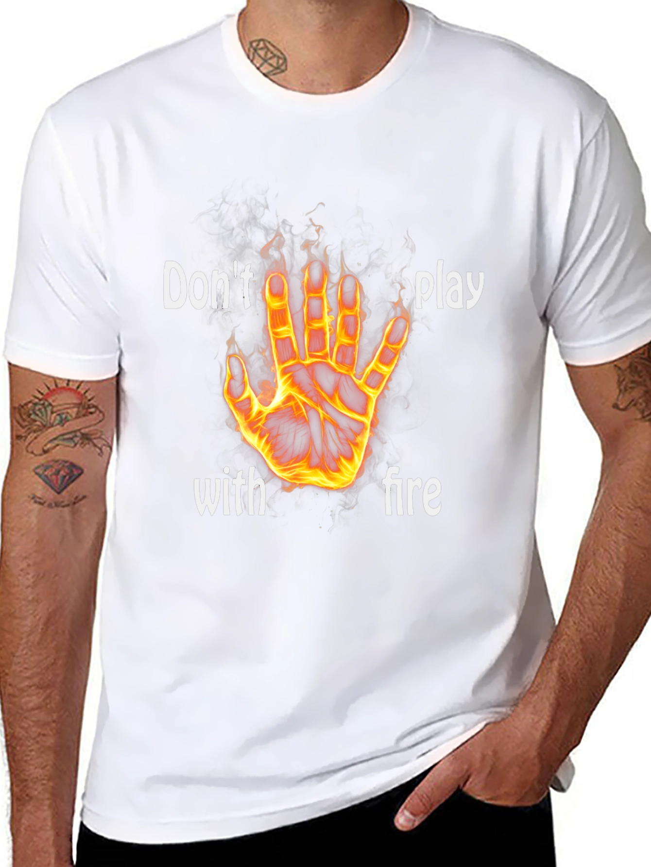 Dont Play With Fire Graphic T-Shirt