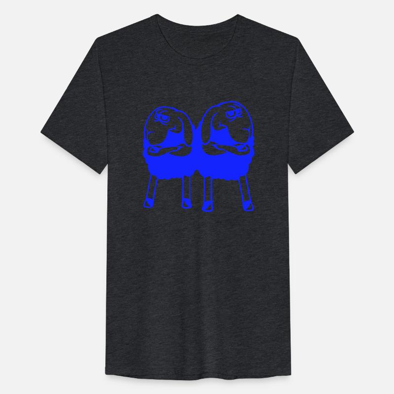 2 Sheep Crossed Arms Offended Friends Team Crew