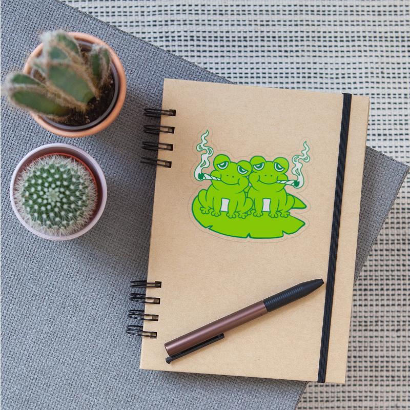 2 stoner friends frogs