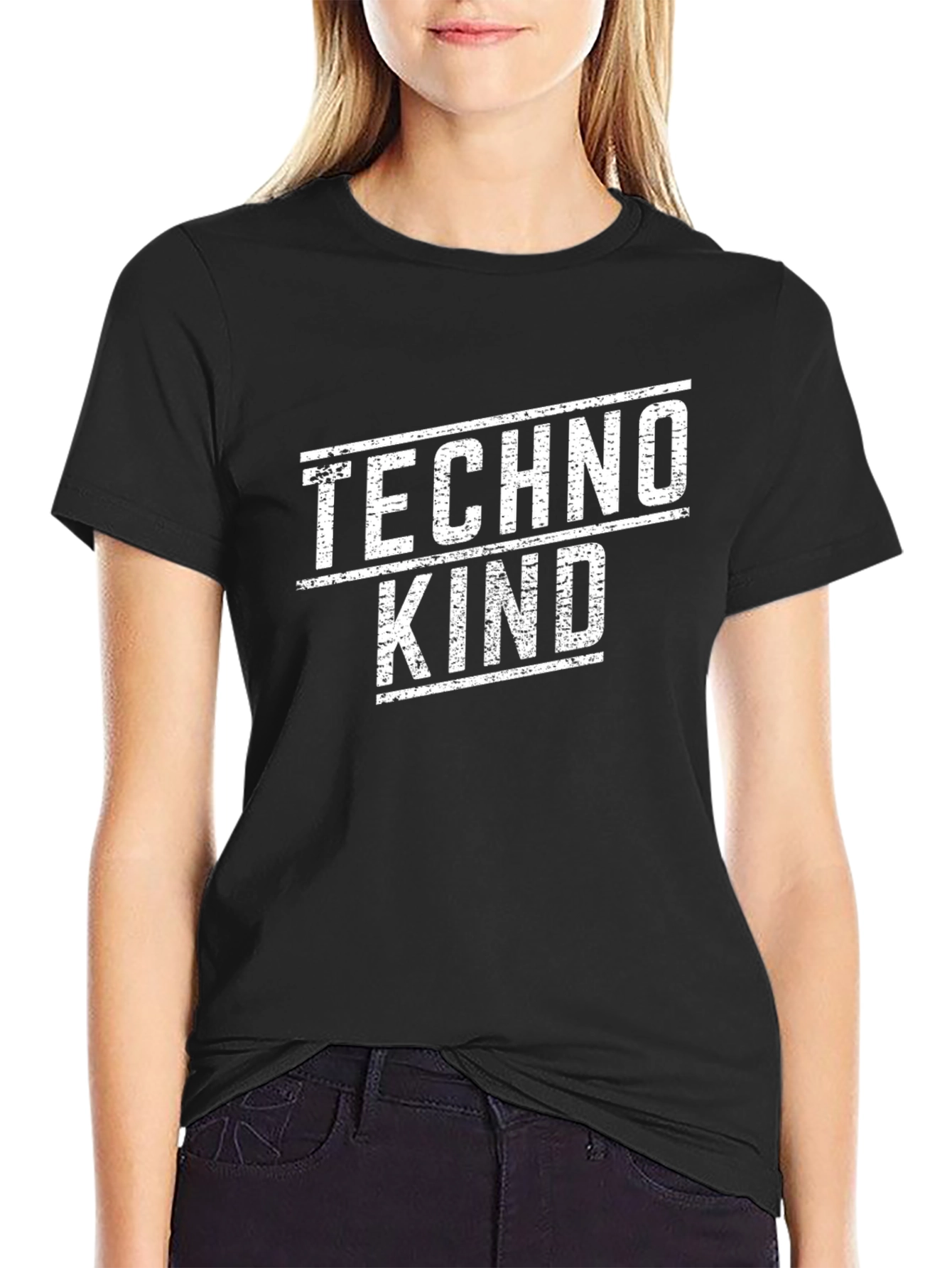 Techno Kind Black T-Shirt