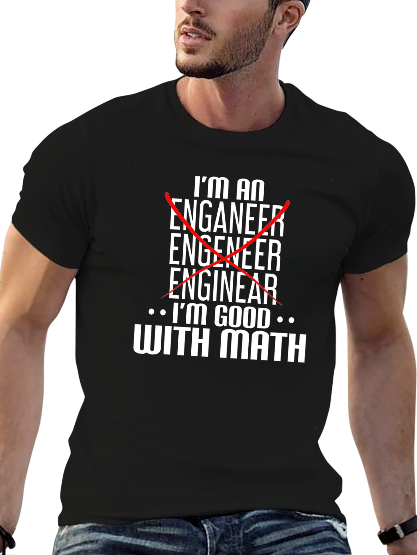 Engineer Humor T-Shirt - Good With Math