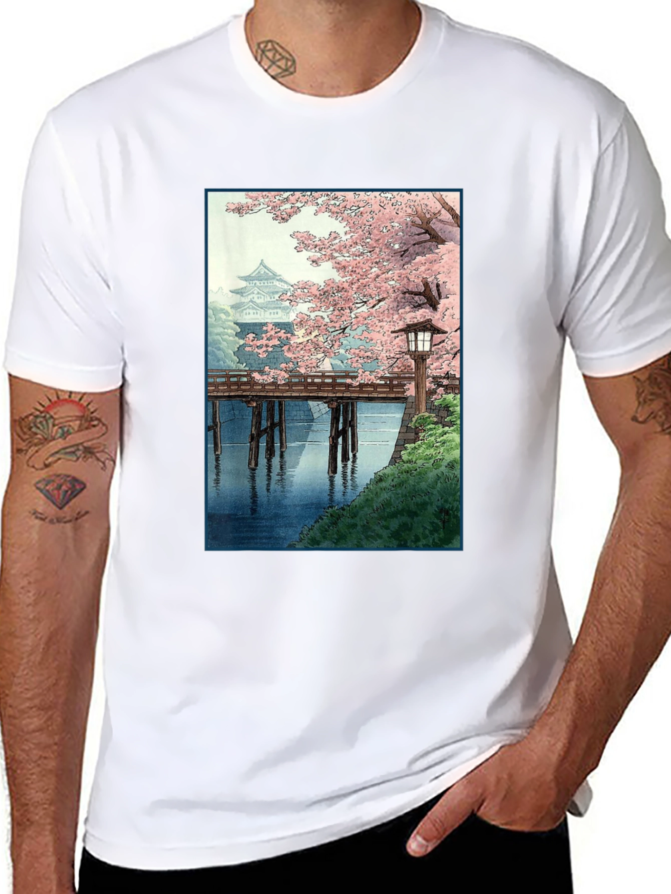 Japanese Cherry Blossom T-Shirt