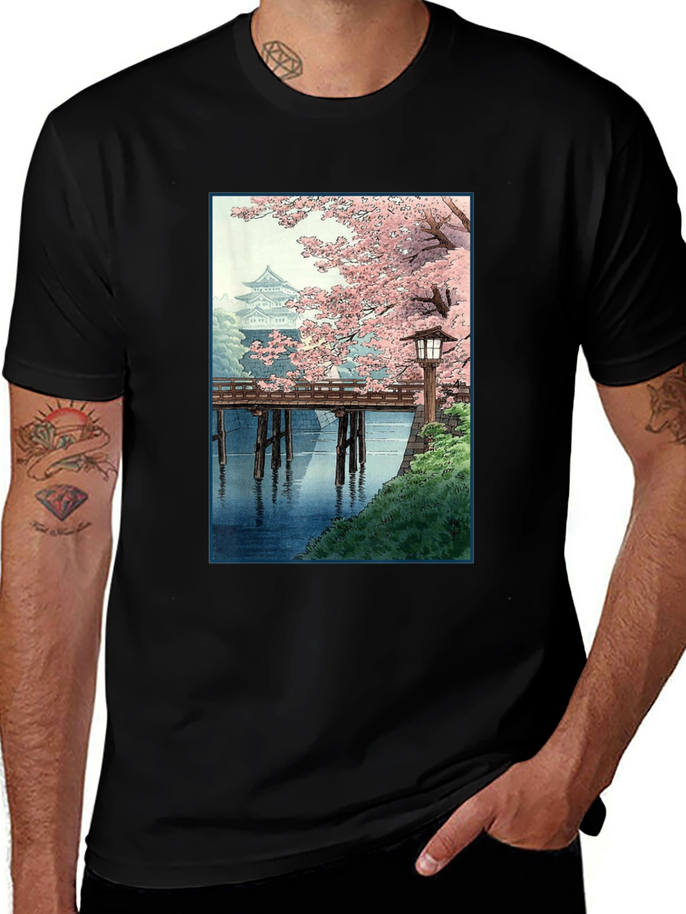 Japanese Cherry Blossom T-Shirt