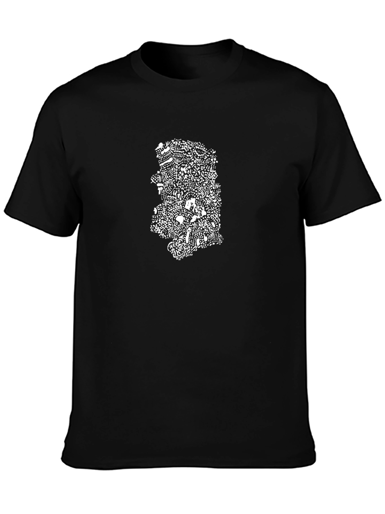 Abstract Doodle Graphic Tee