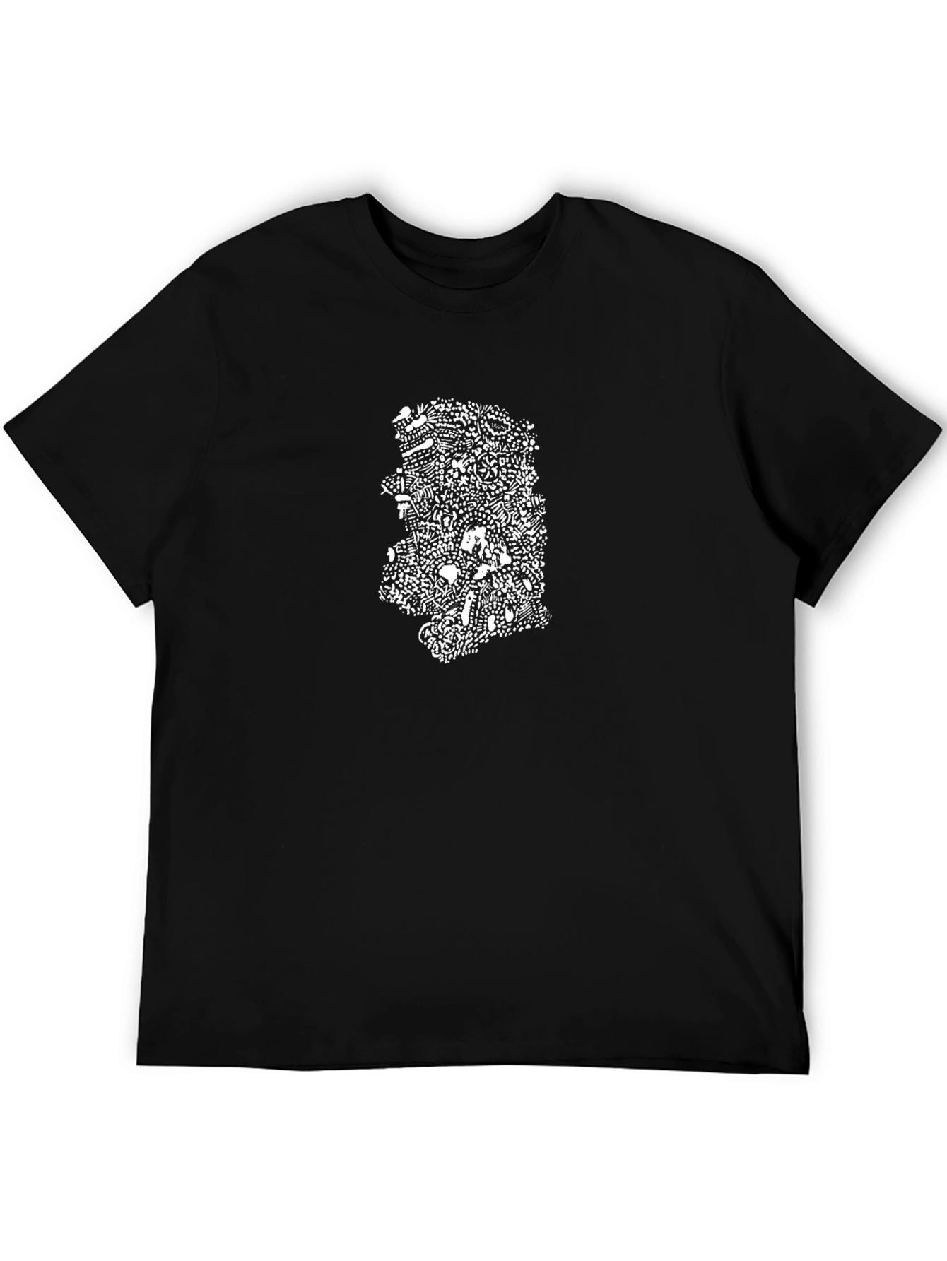 Abstract Doodle Graphic Tee
