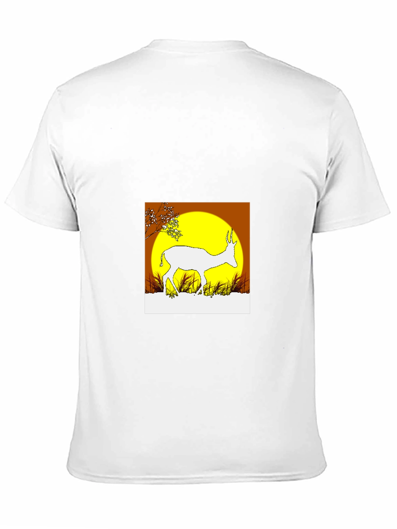 Sunset Antelope Black T-Shirt