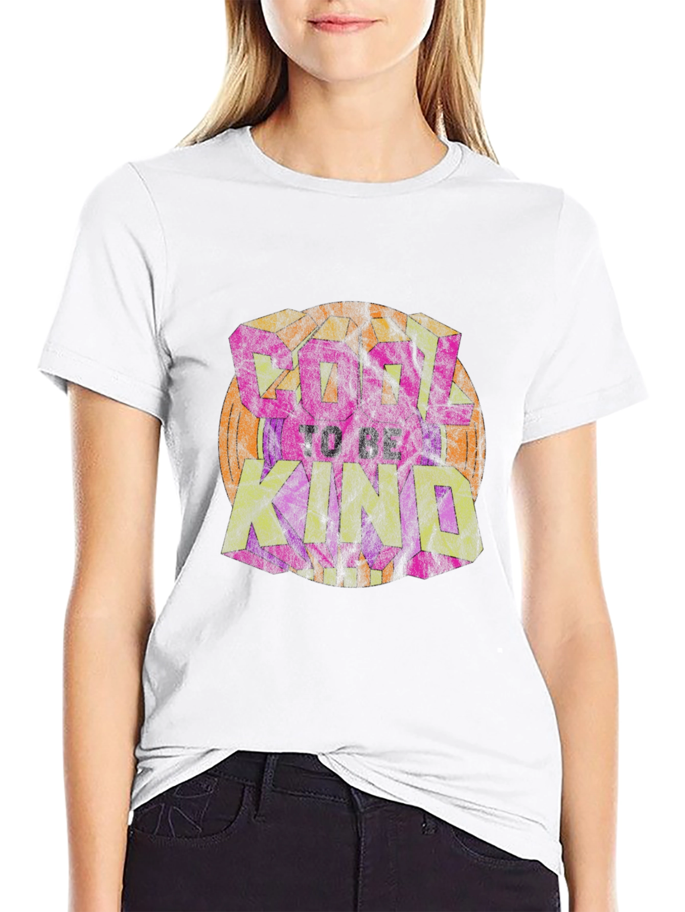 Cool to Be Kind Graphic Tee - Black