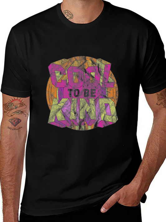 Cool to Be Kind Graphic Tee - Black