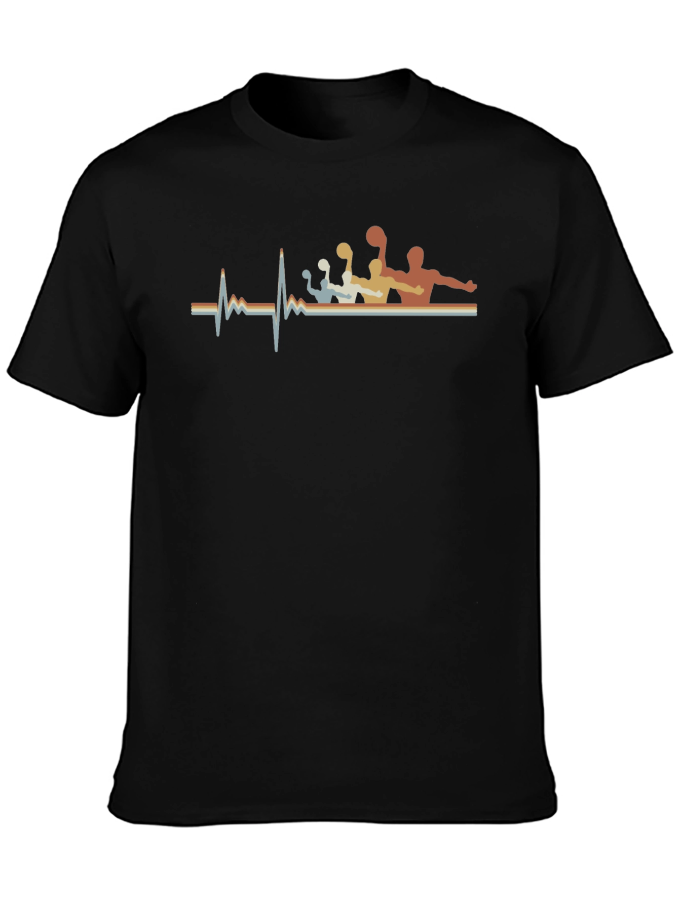 Water Polo Heartbeat Graphic Tee