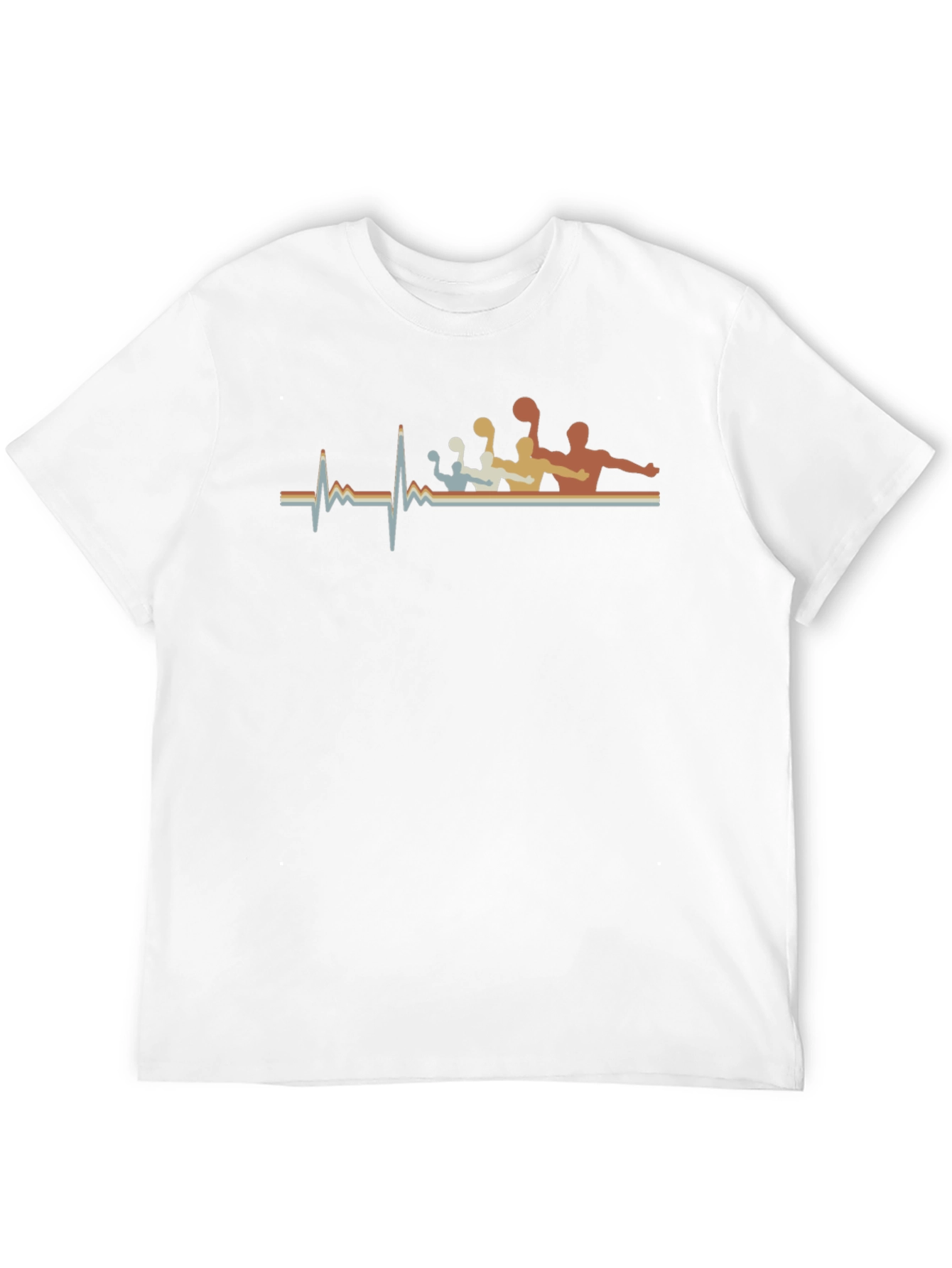 Water Polo Heartbeat Graphic Tee