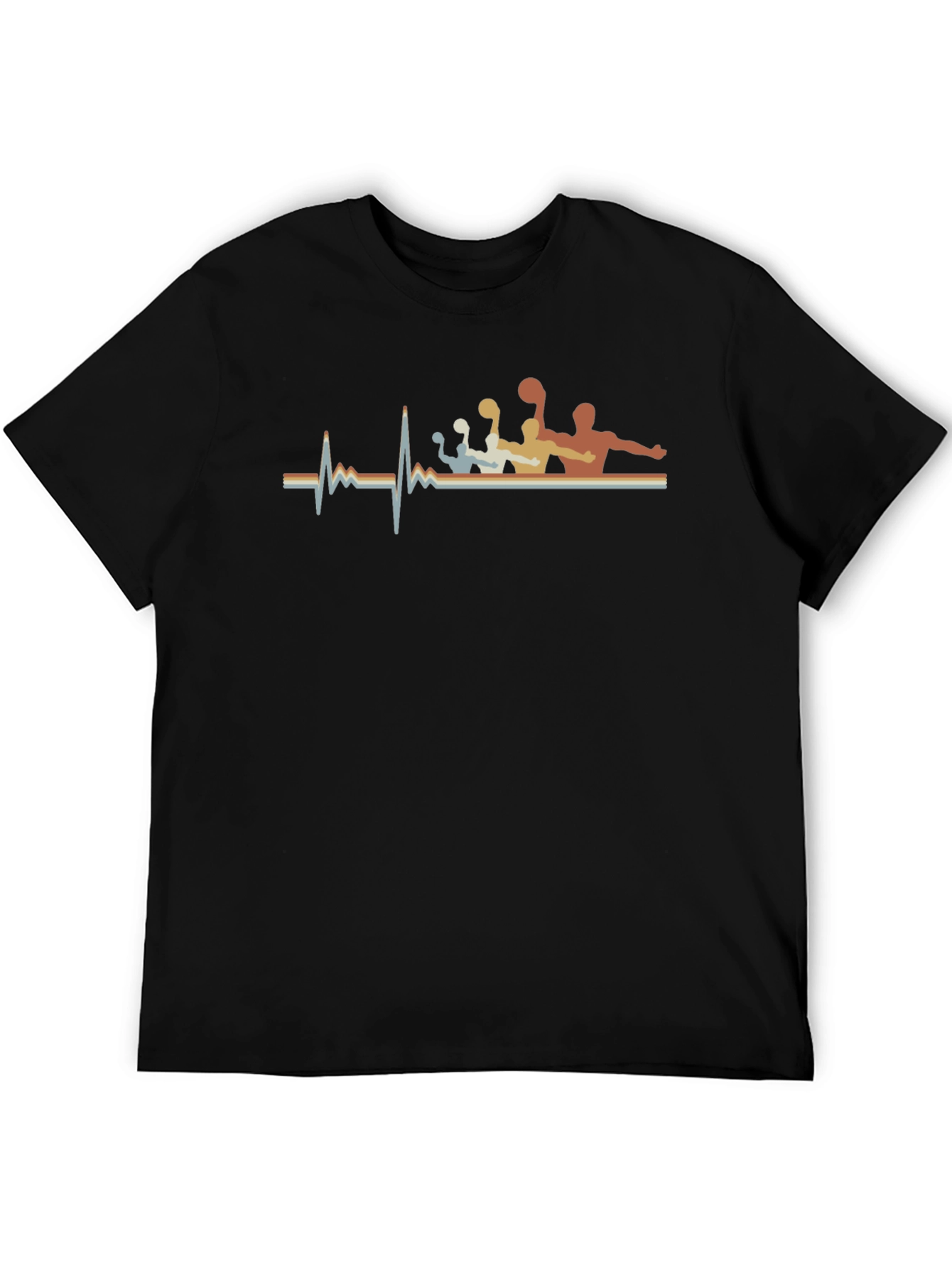 Water Polo Heartbeat Graphic Tee