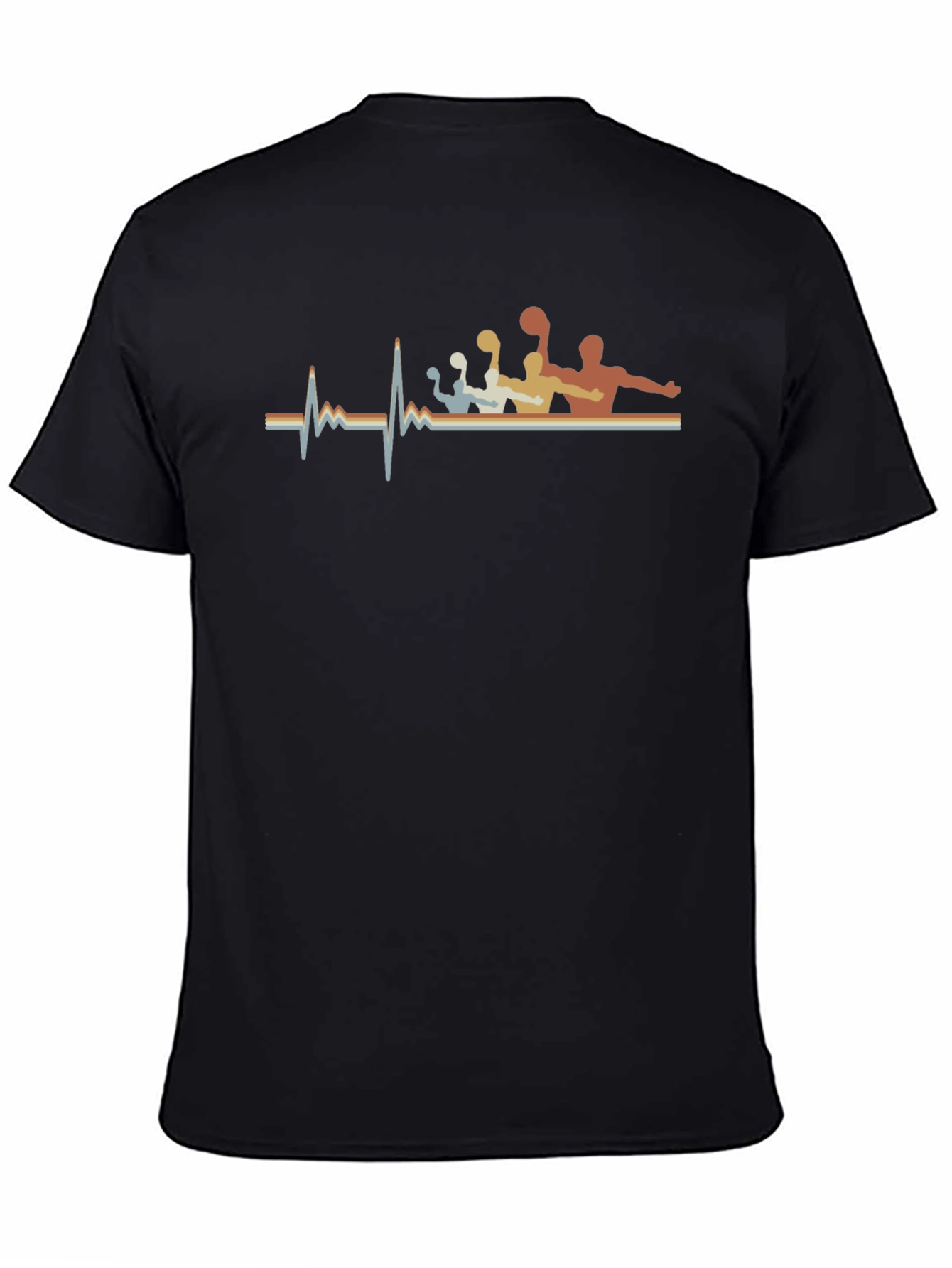 Water Polo Heartbeat Graphic Tee