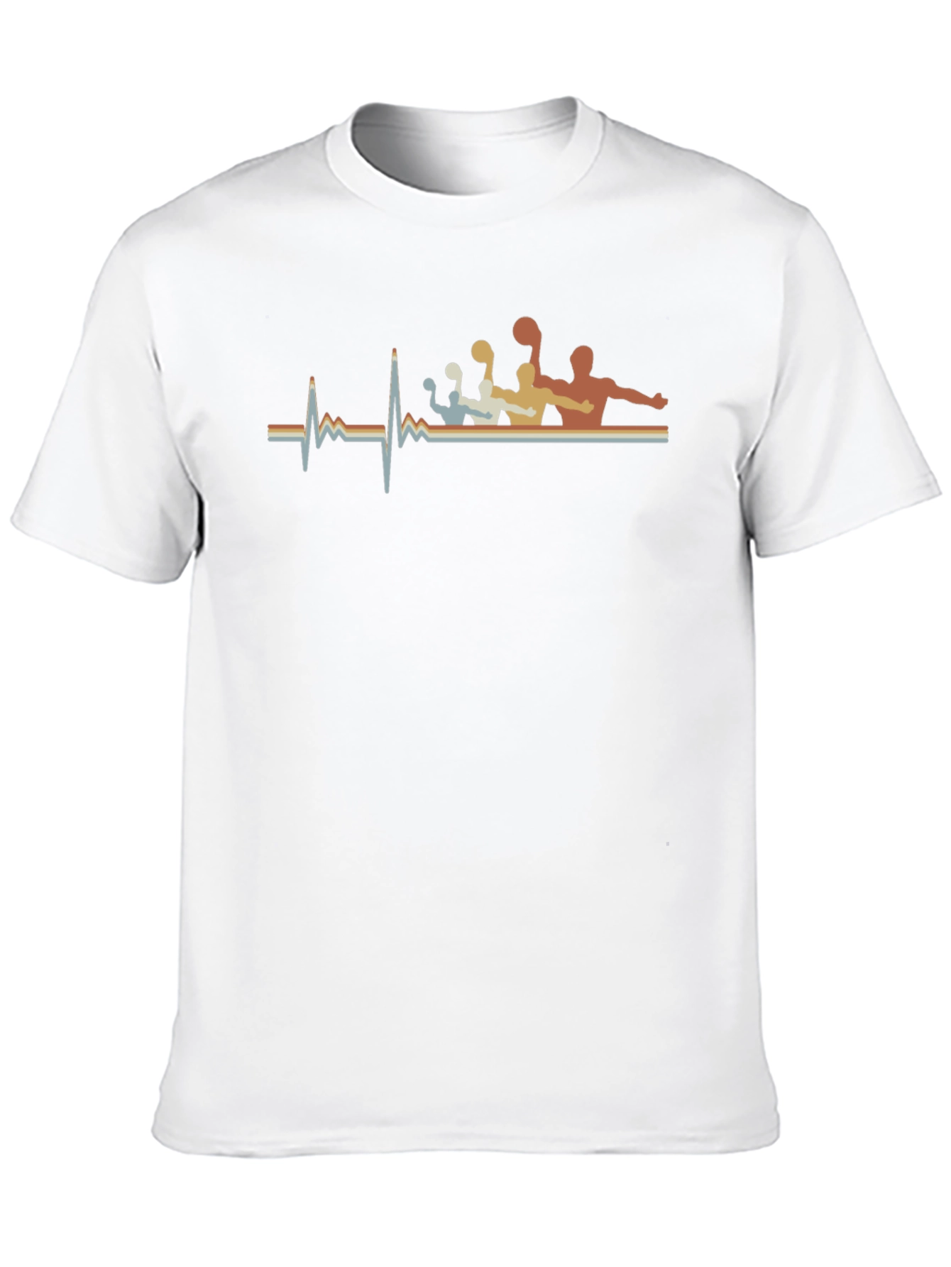 Water Polo Heartbeat Graphic Tee