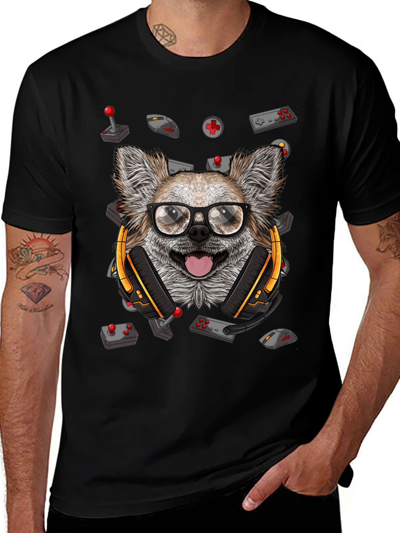 Gamer Dog T-Shirt
