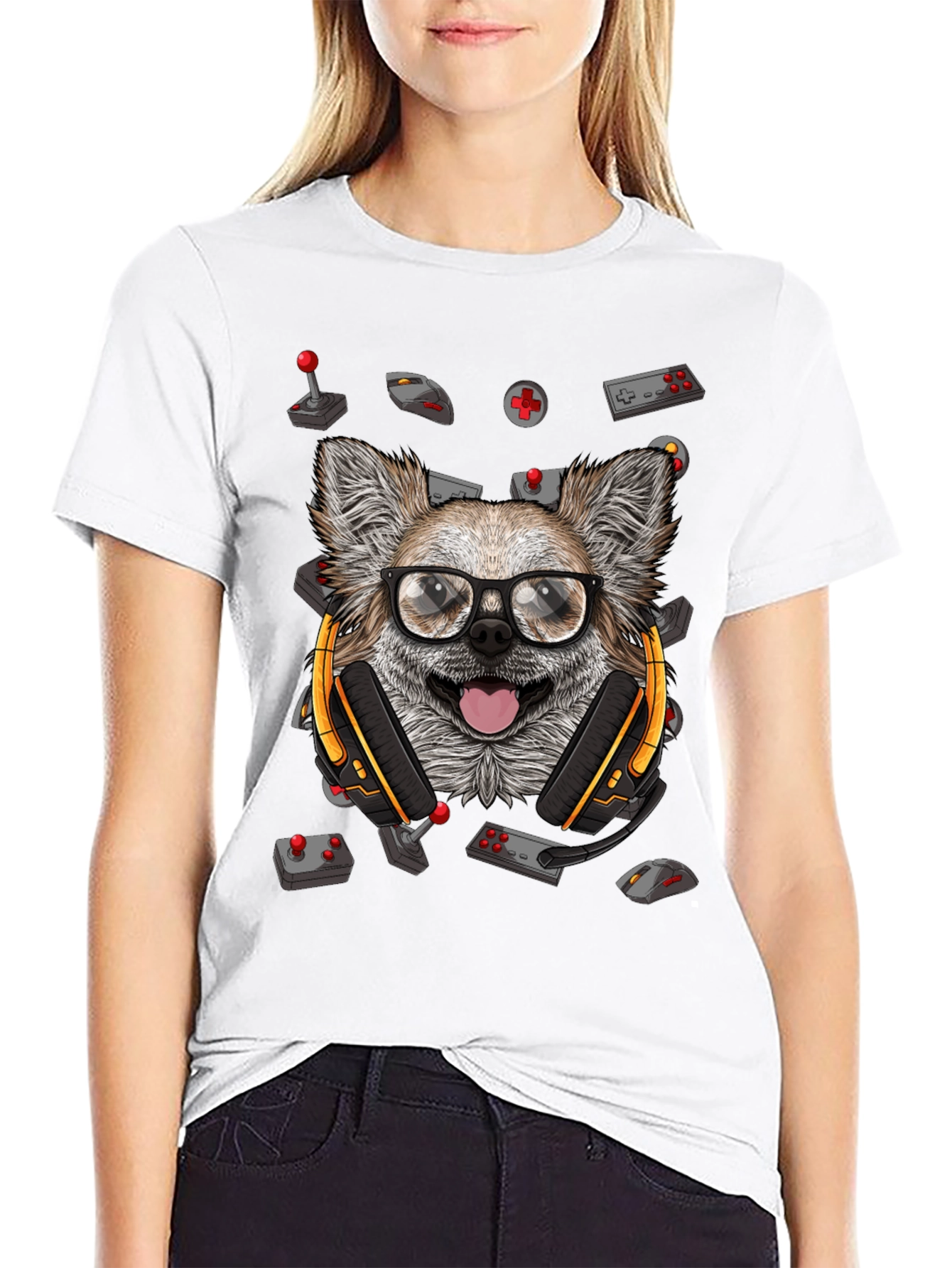 Gamer Dog T-Shirt