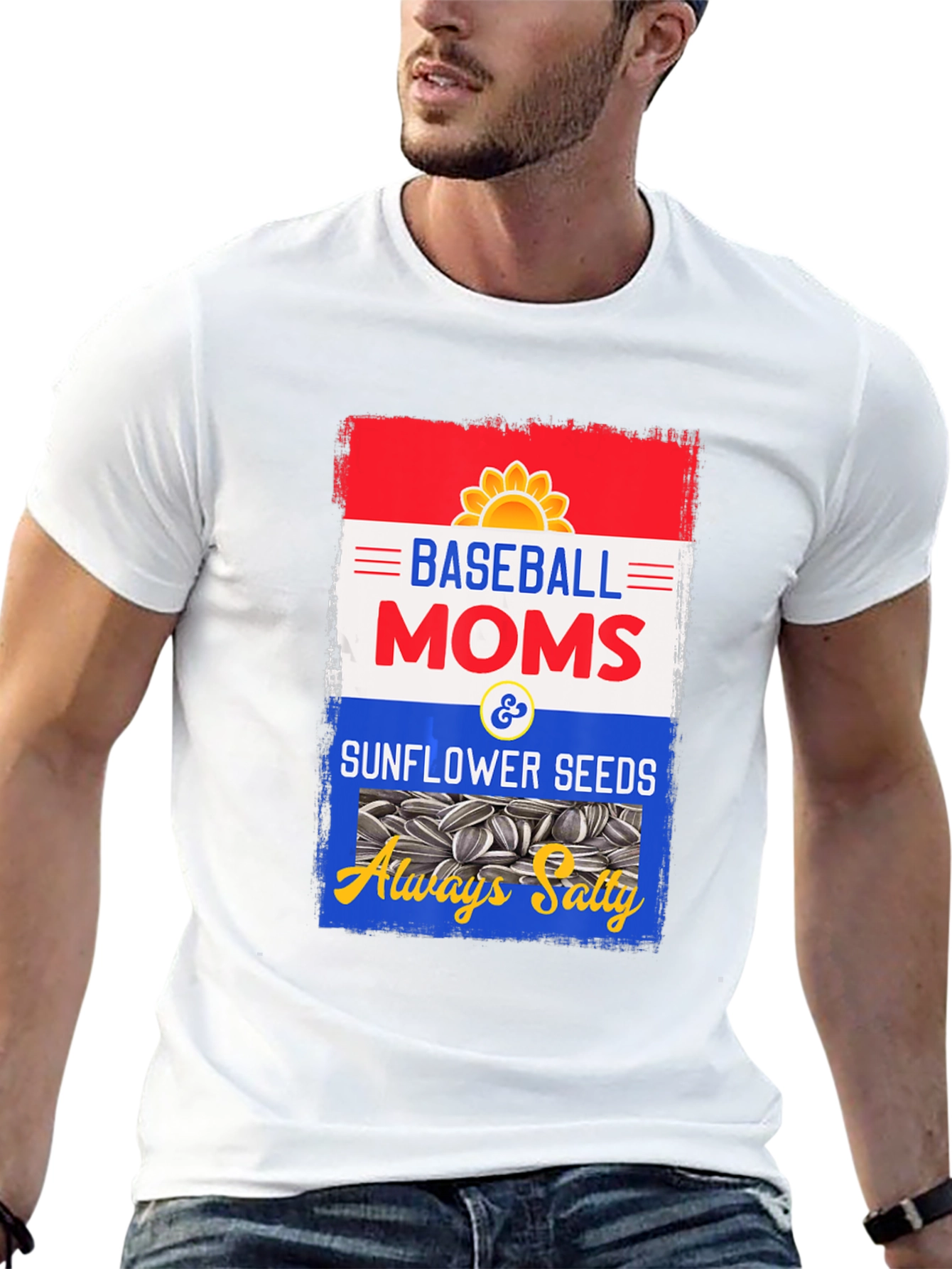 Baseball Moms Sunflower Seeds T-Shirt