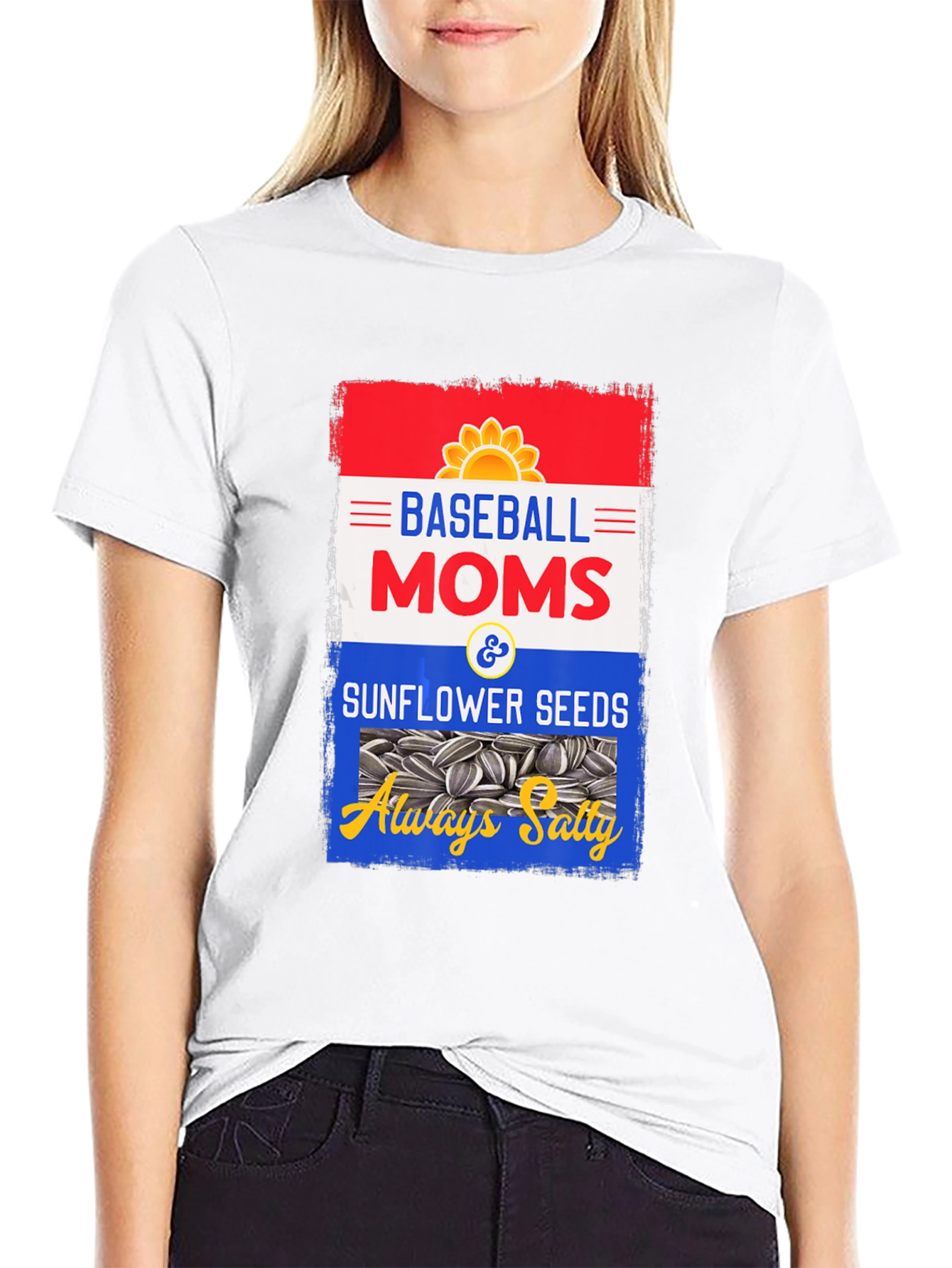 Baseball Moms Sunflower Seeds T-Shirt