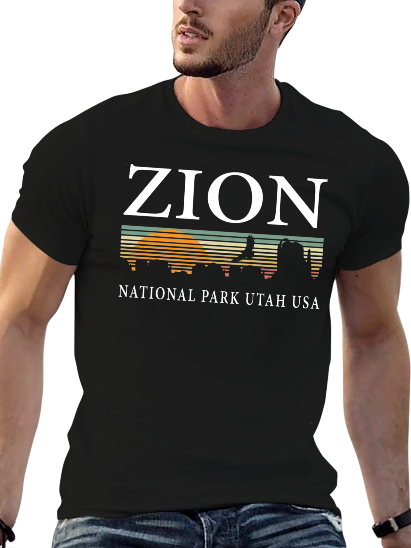 Zion National Park Retro T-Shirt