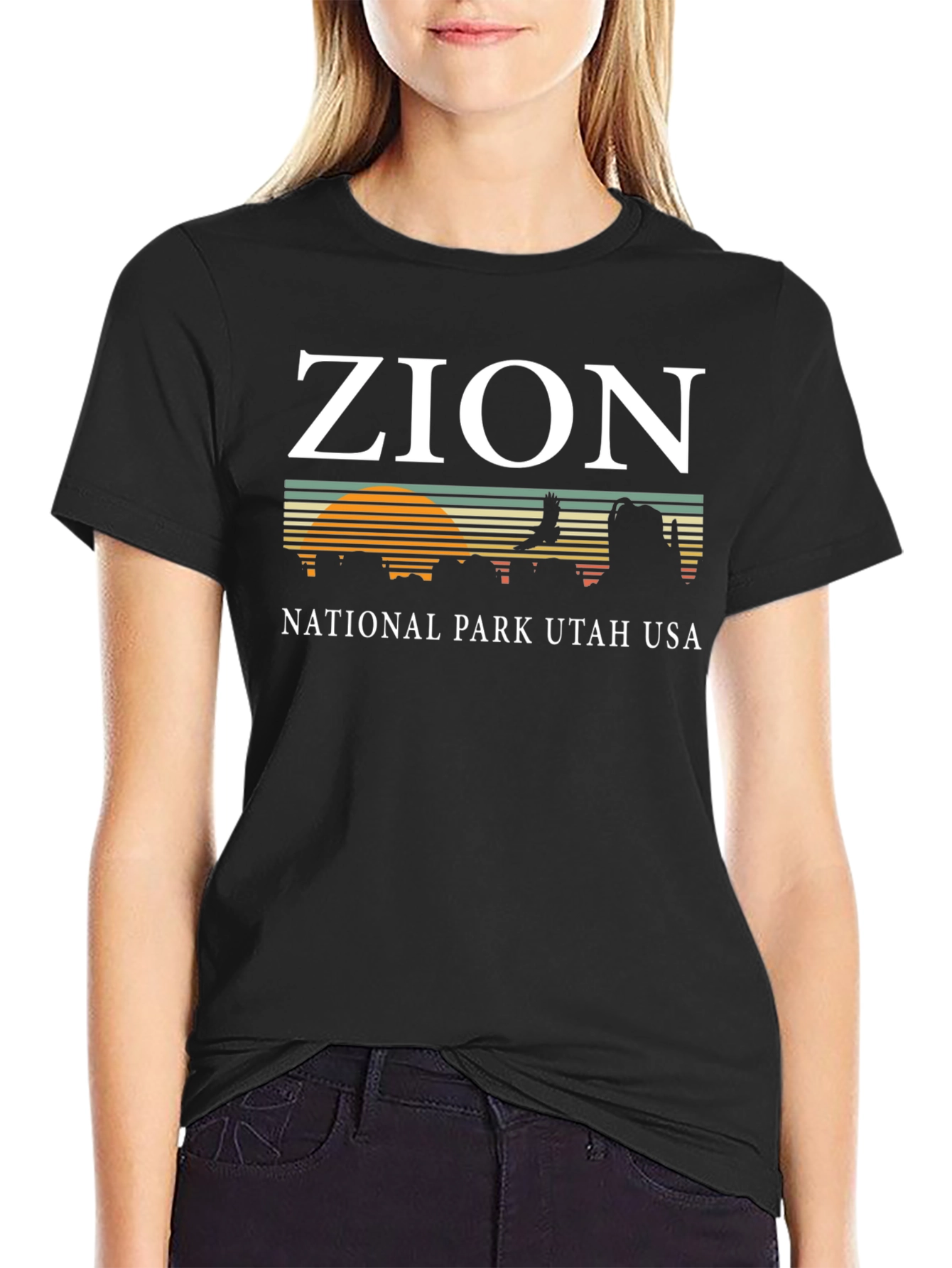 Zion National Park Retro T-Shirt