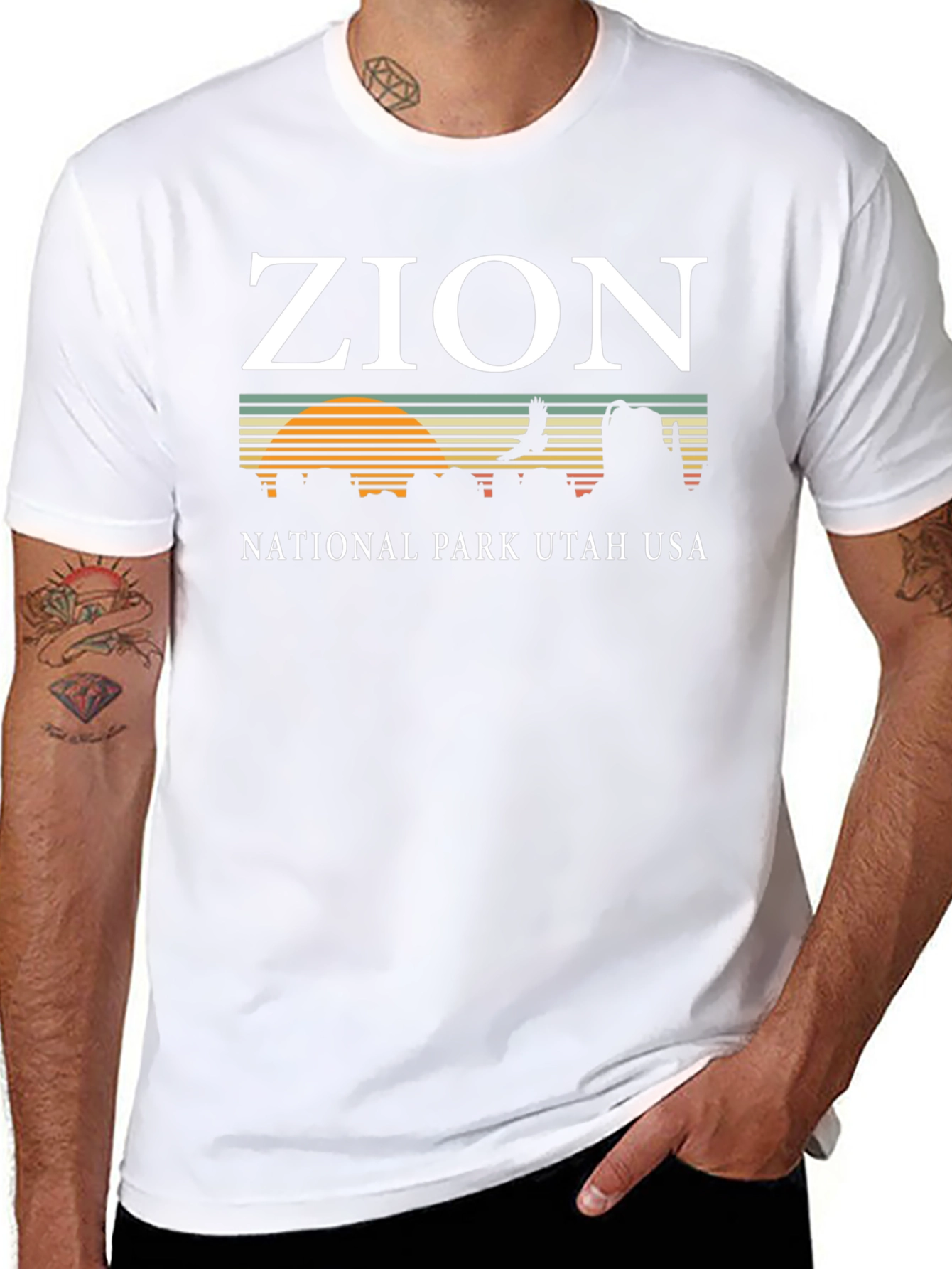 Zion National Park Retro T-Shirt