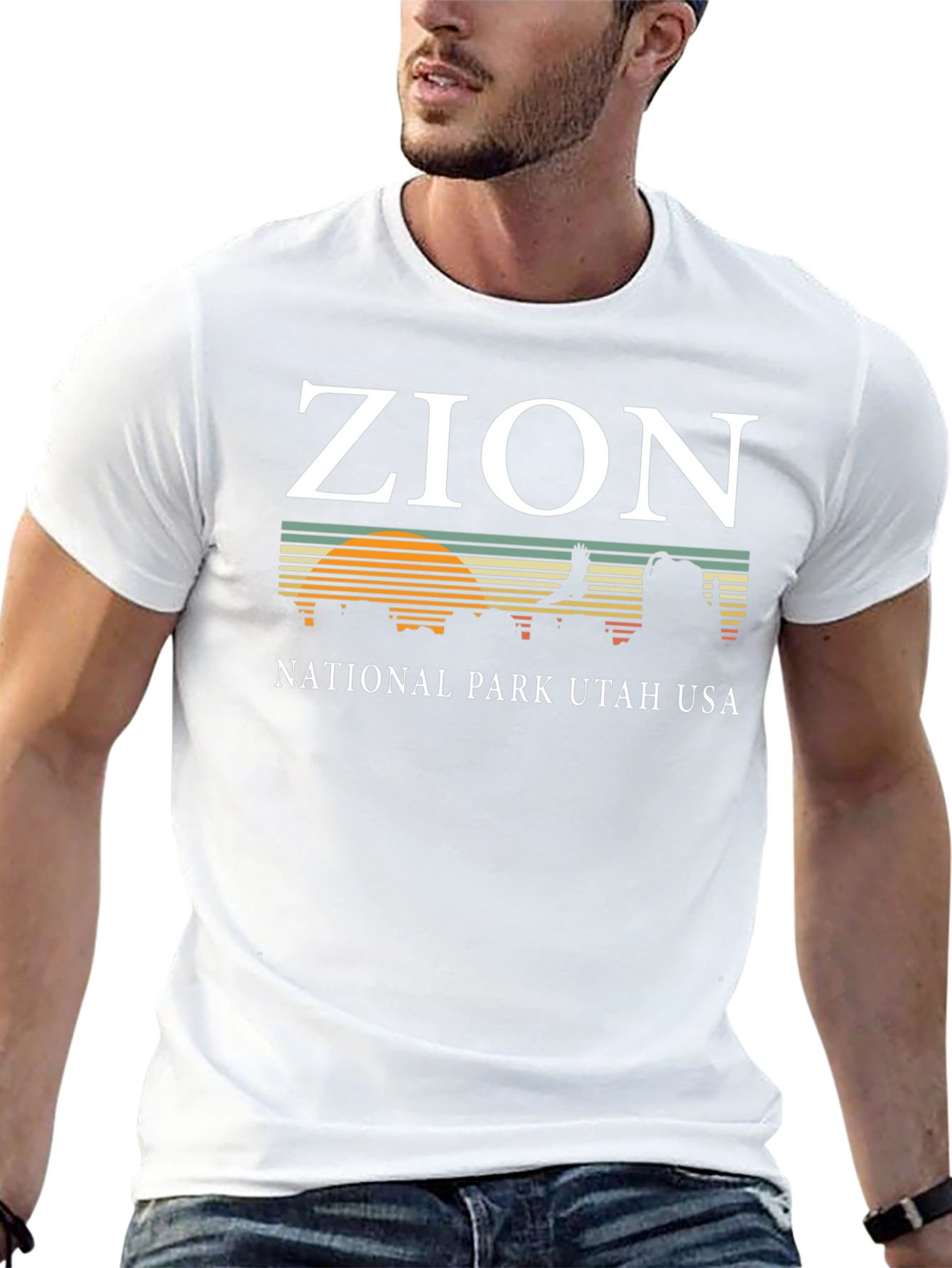 Zion National Park Retro T-Shirt