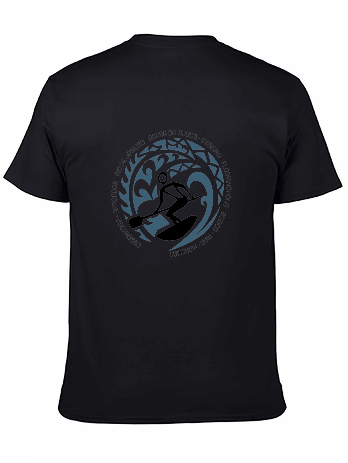 Mens Stand Up Paddle Board Graphic Tee