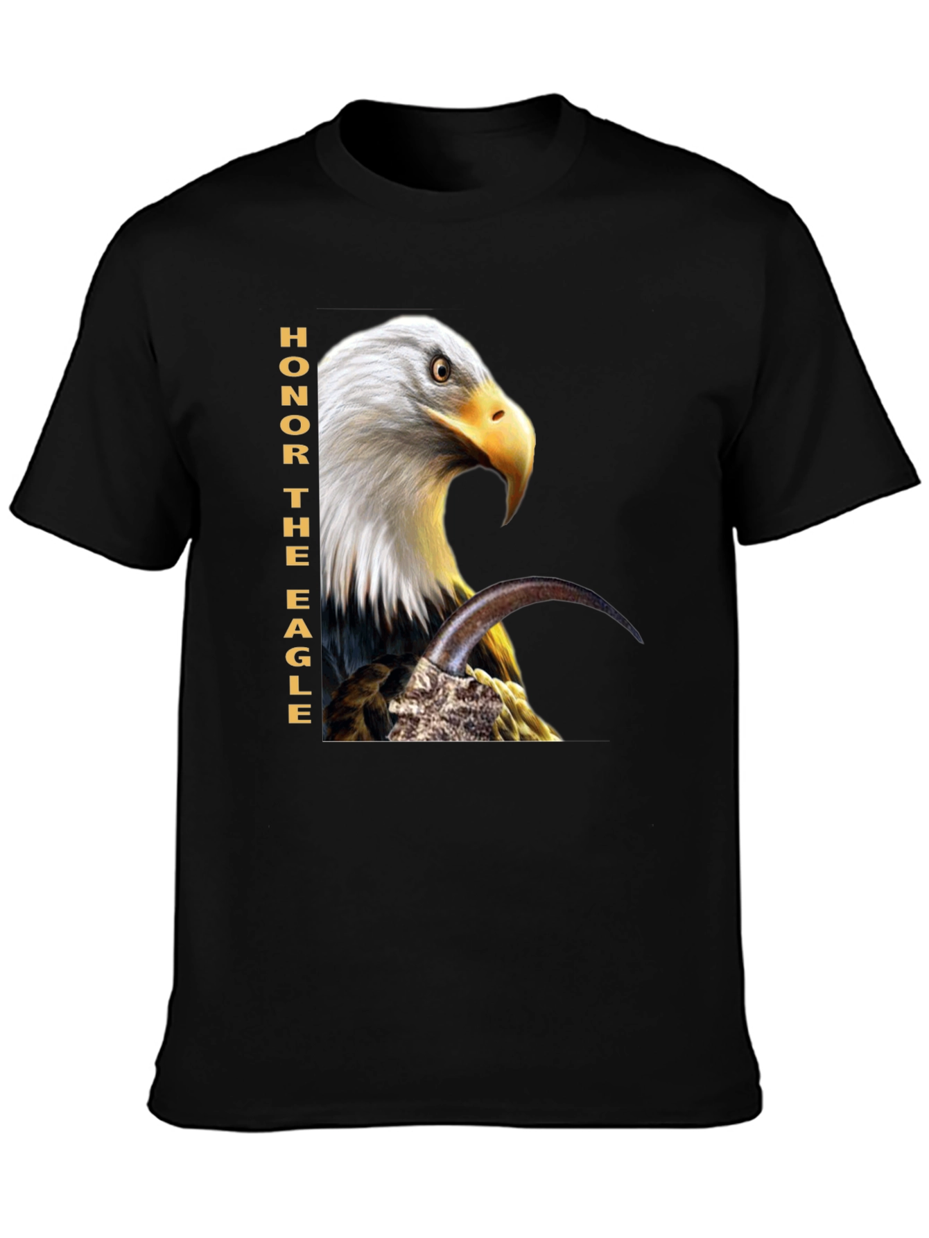 Honor The Eagle T-Shirt - Patriotic Design