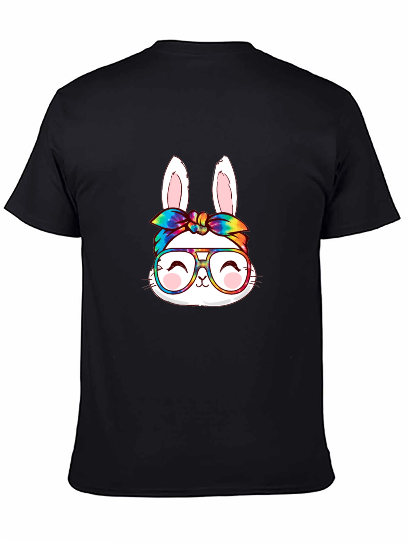 Bunny with Glasses Graphic T-Shirt