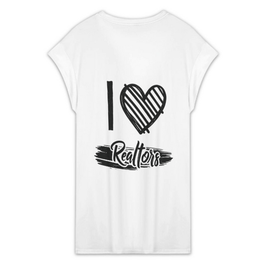 I Love Realtors Graphic T-Shirt for Women – Cute Real Estate Agent Casual Tee(z153)