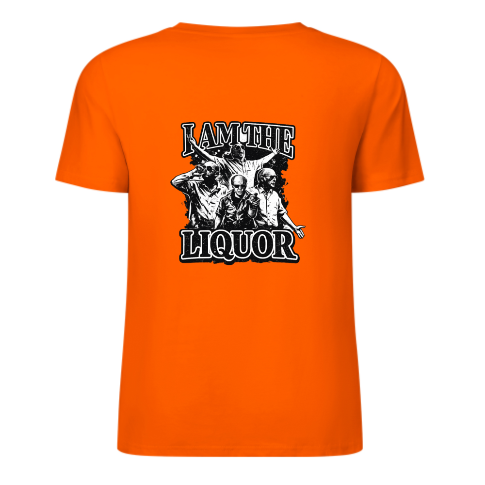 I Am The Liquor Graphic T-Shirt | Vintage Funny Drinking Meme Tee(z132)