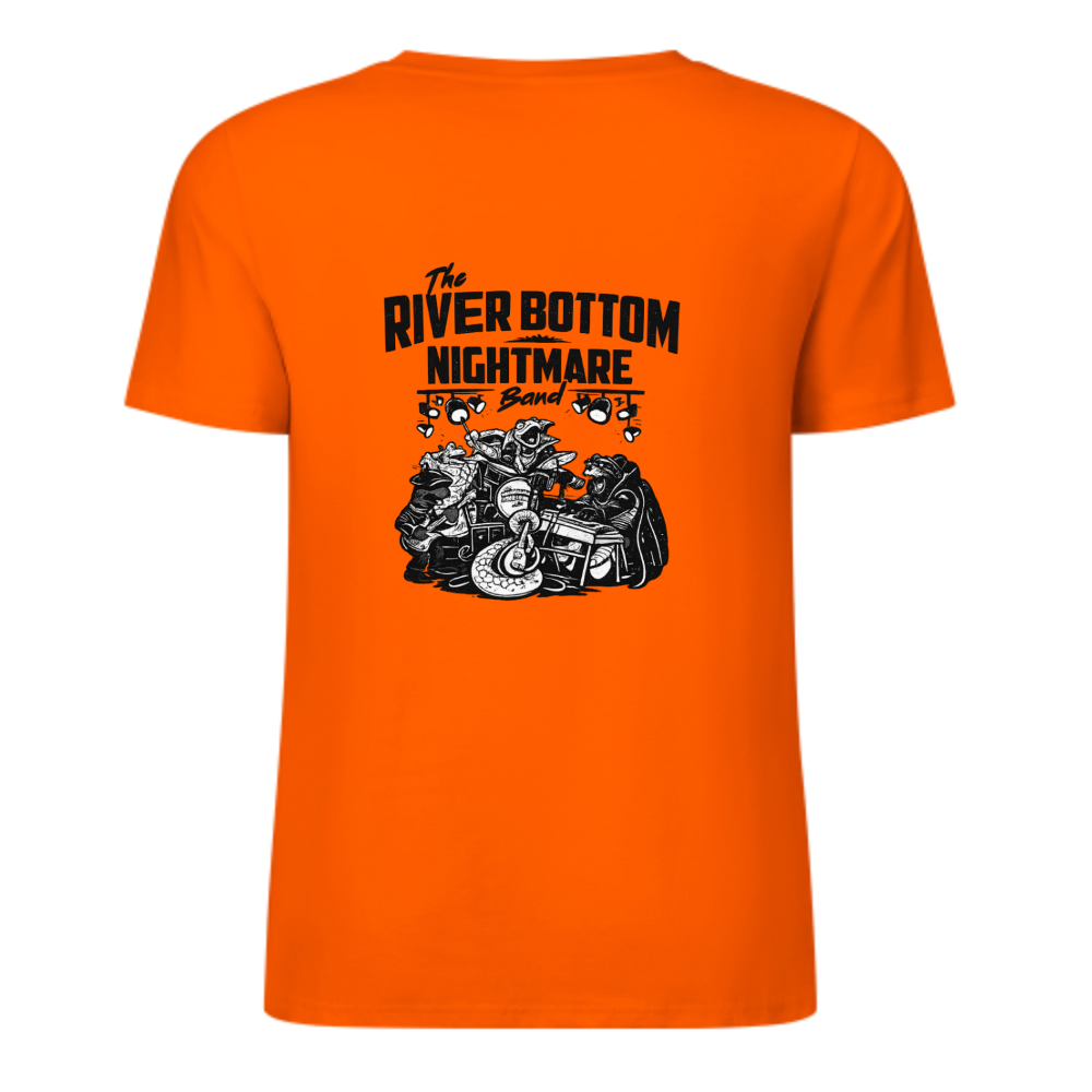River Bottom Nightmare Band T-Shirt | Vintage Cartoon Band Graphic Tee(z130)