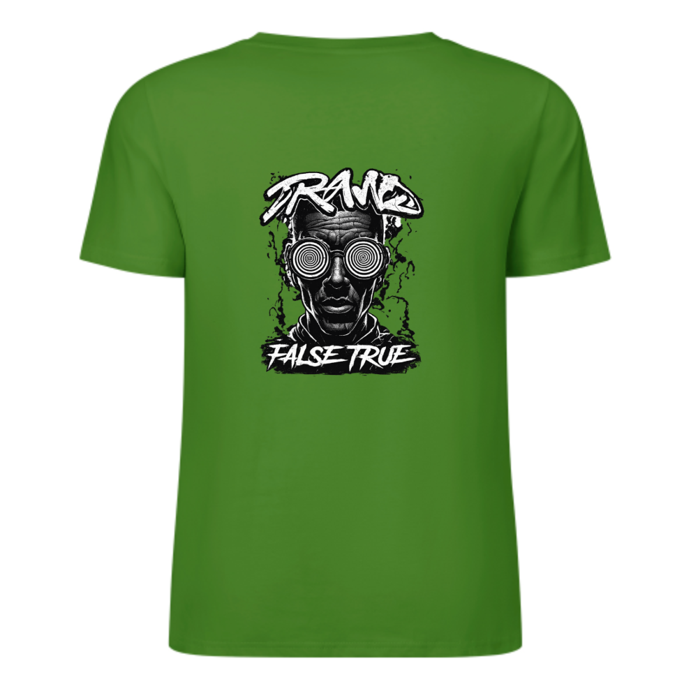 TRANCE False True Graphic T-Shirt | Hypnotic Streetwear Anime Style Tee(z131)