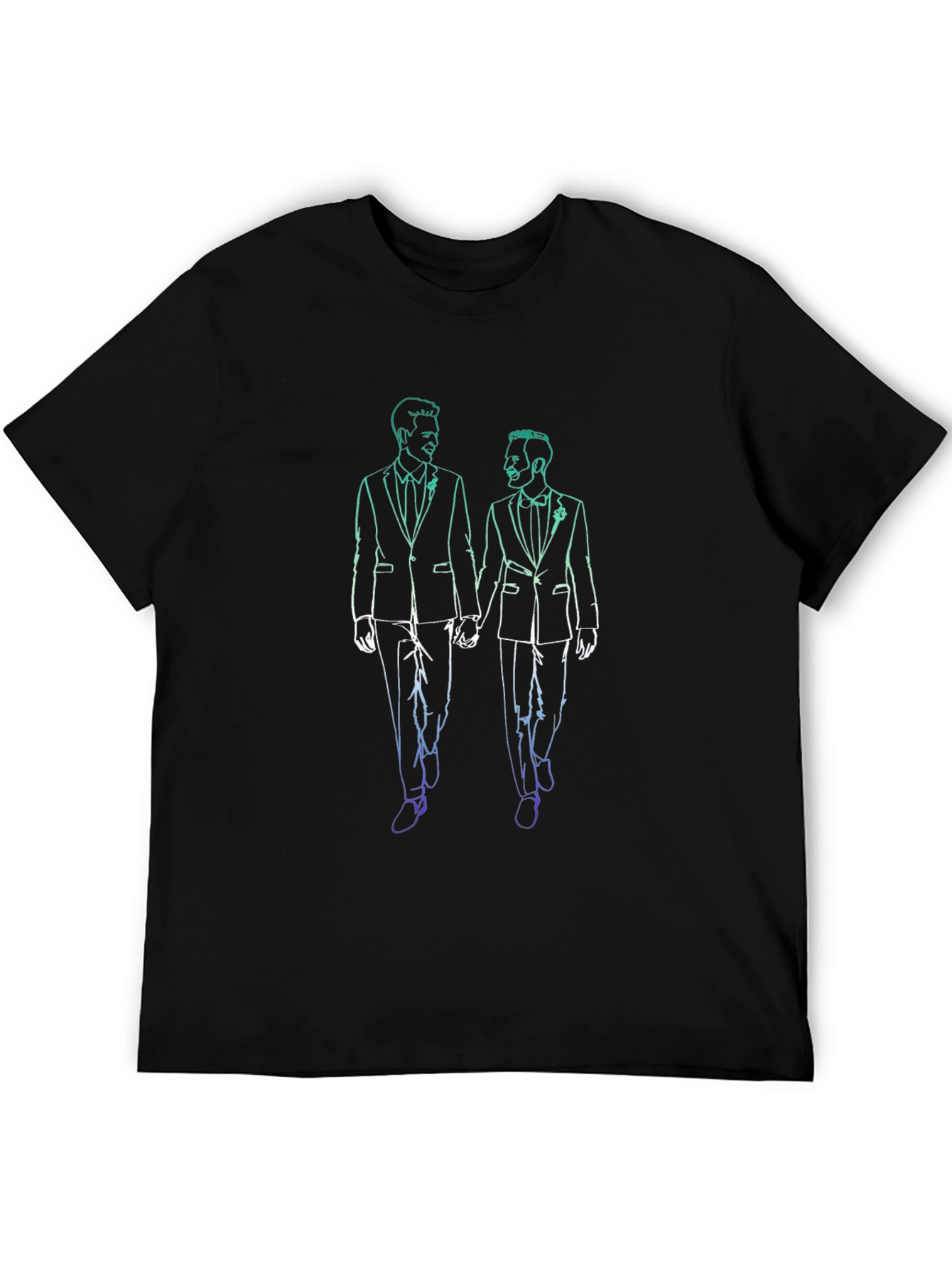 Gay Pride LGBTQ+ Wedding T-Shirt