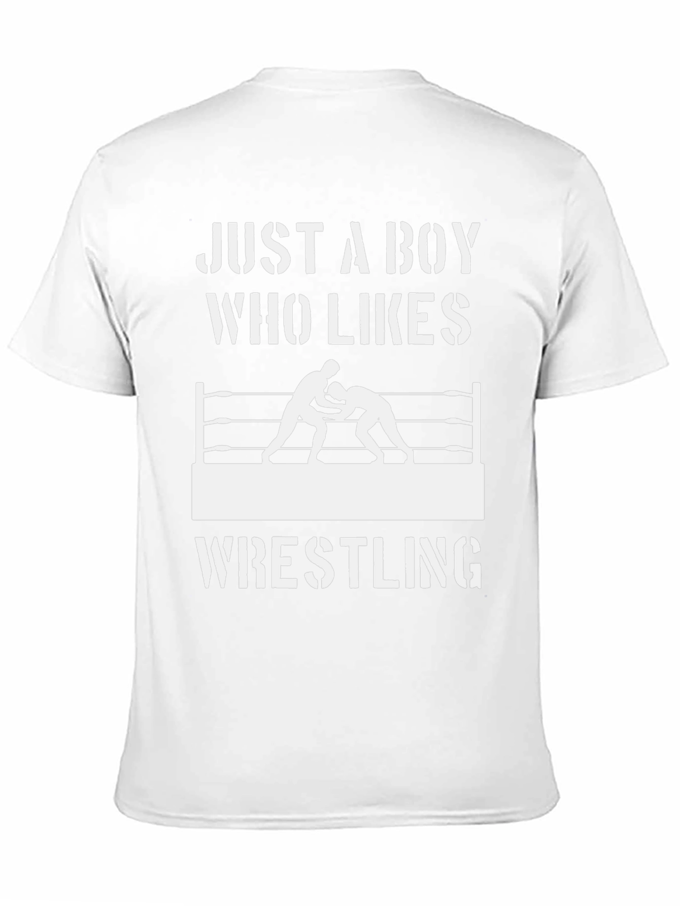 Just a Boy Who Likes Wrestling T-Shirt