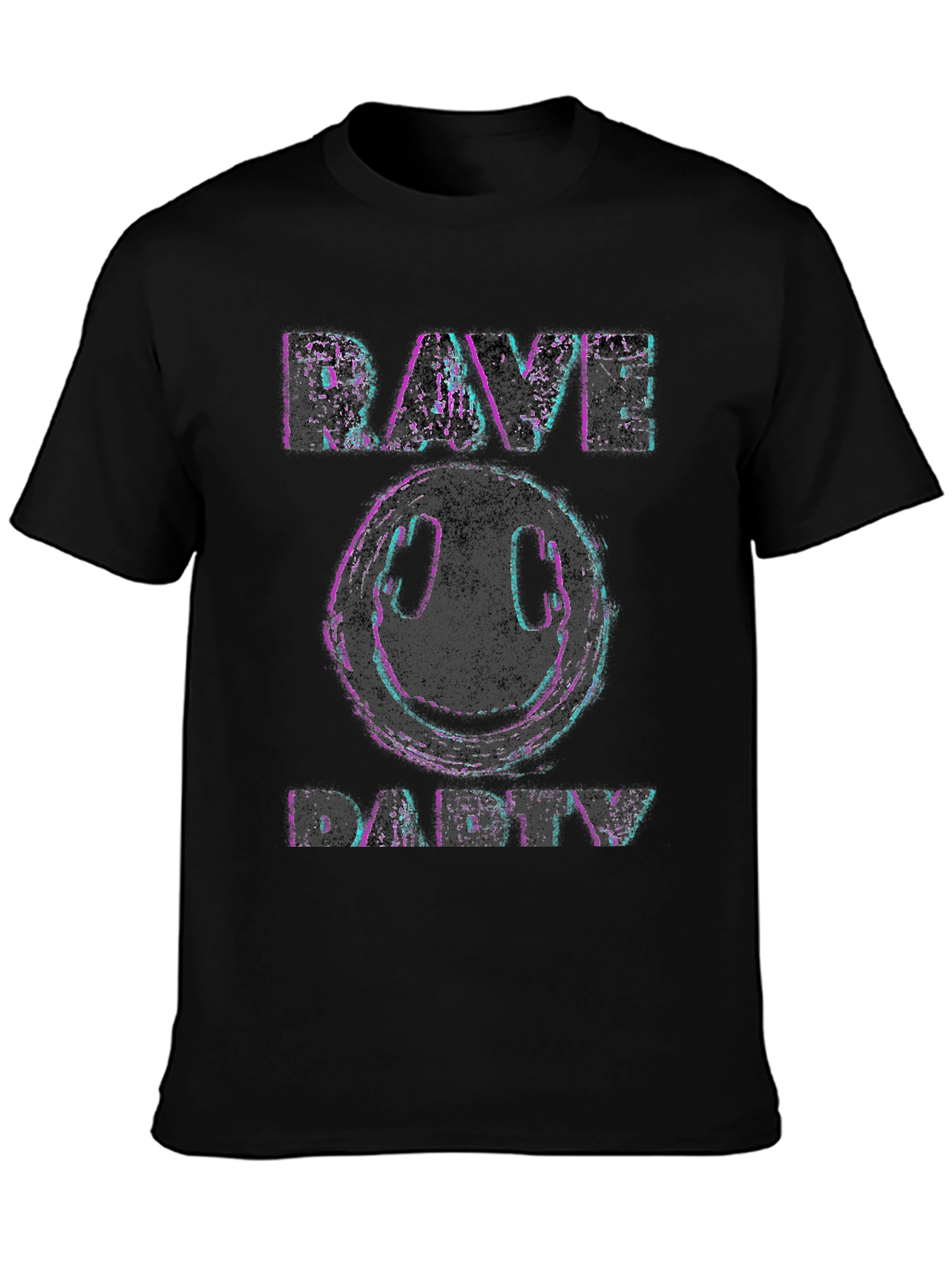 Rave Daddy Graphic T-Shirt - Black