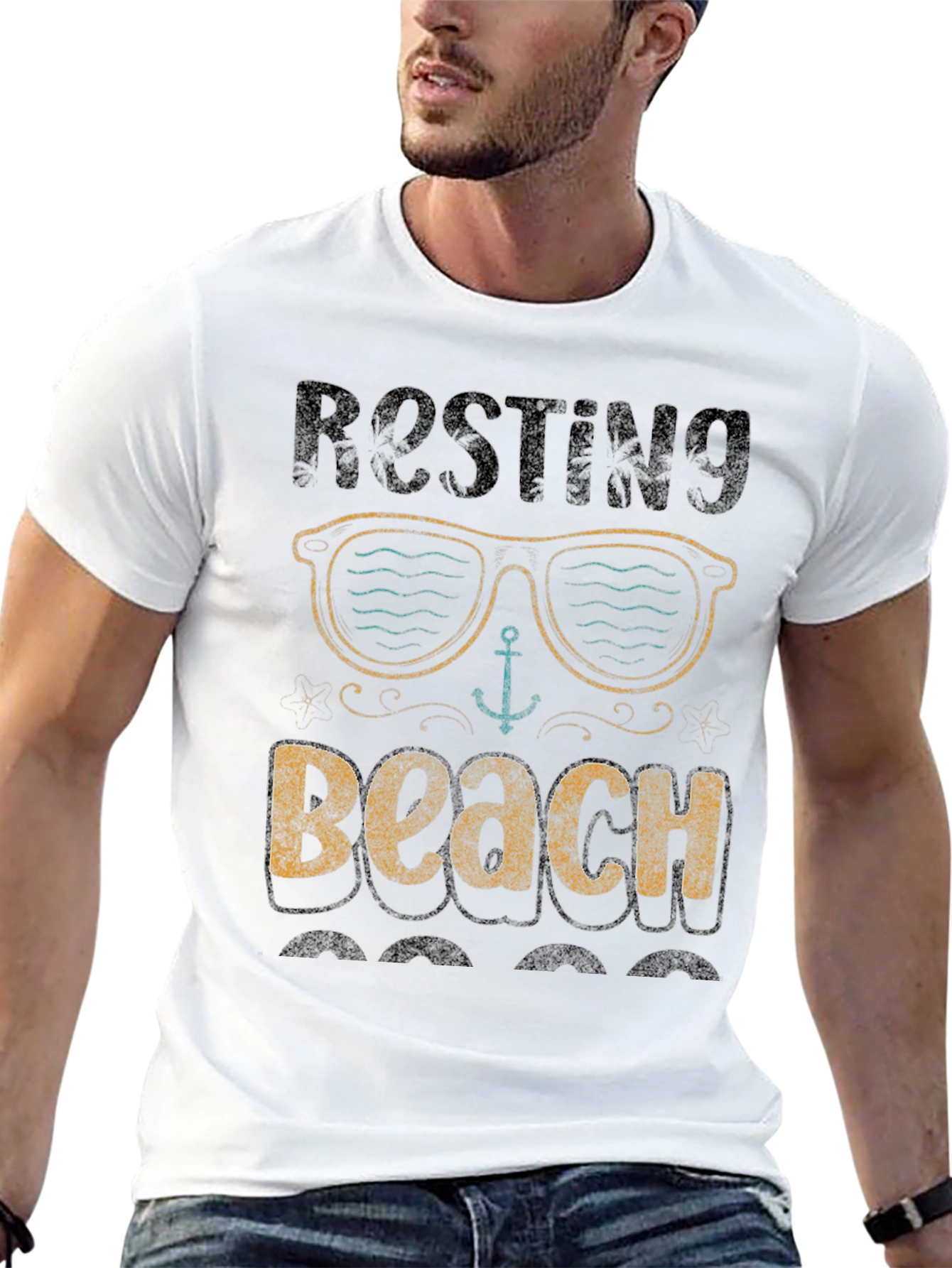 Resting Beach T-Shirt - Relaxed Fit