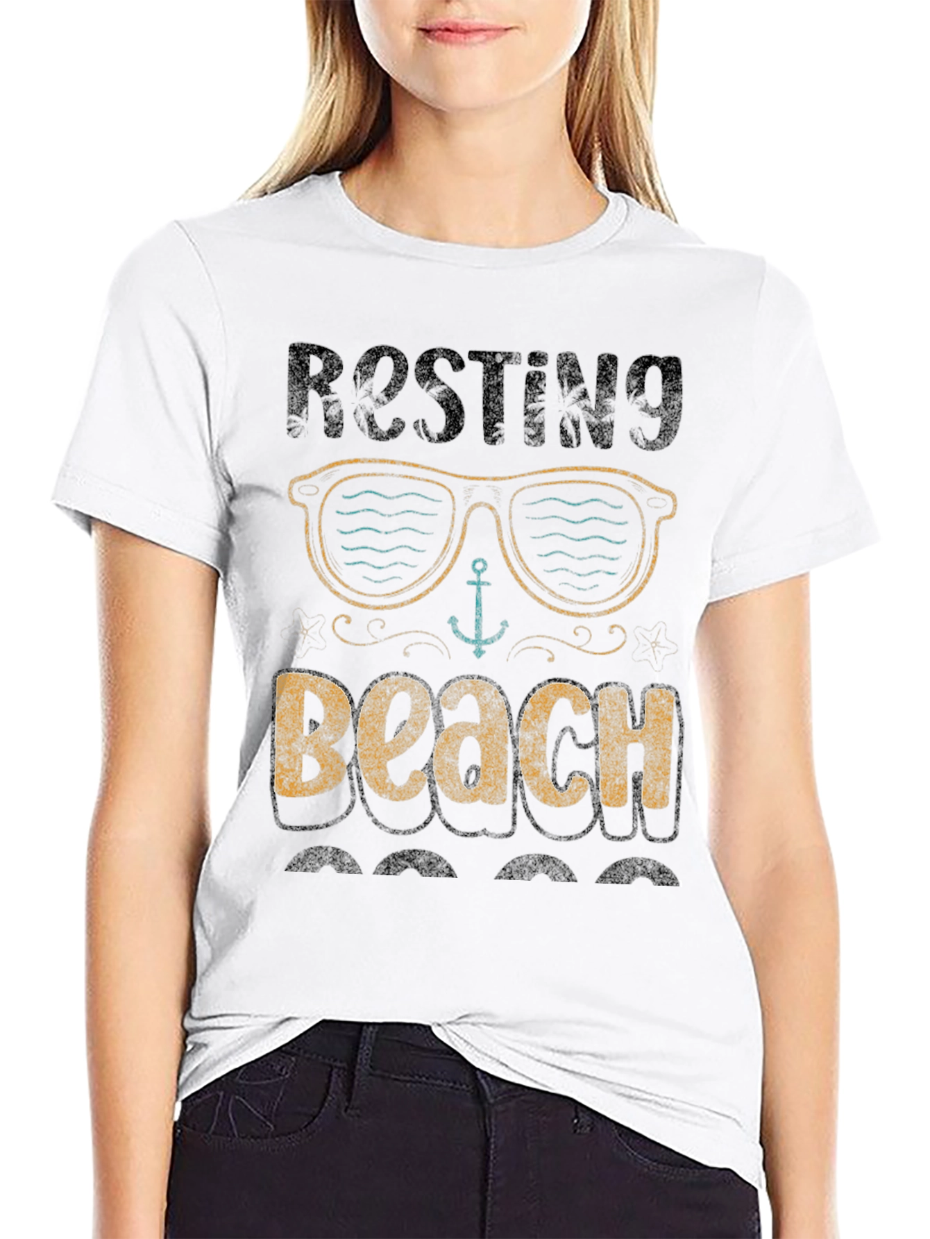 Resting Beach T-Shirt - Relaxed Fit