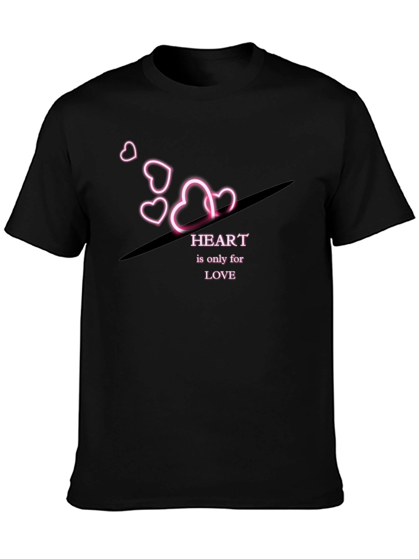 Heart is Only for Love - Graphic T-Shirt