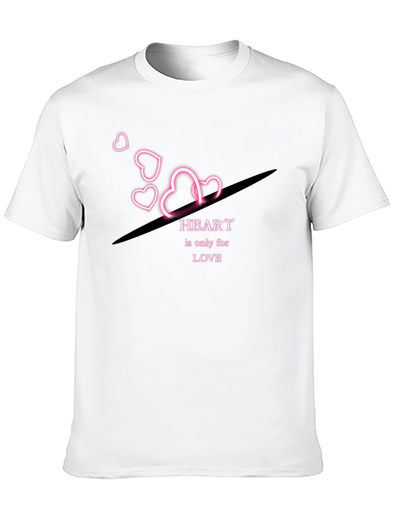 Heart is Only for Love - Graphic T-Shirt