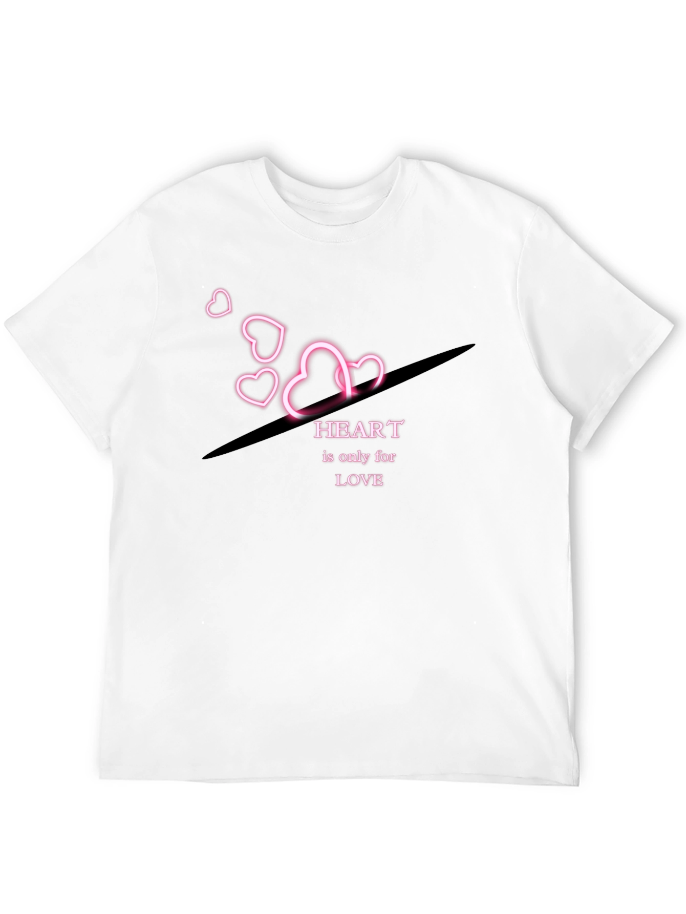 Heart is Only for Love - Graphic T-Shirt