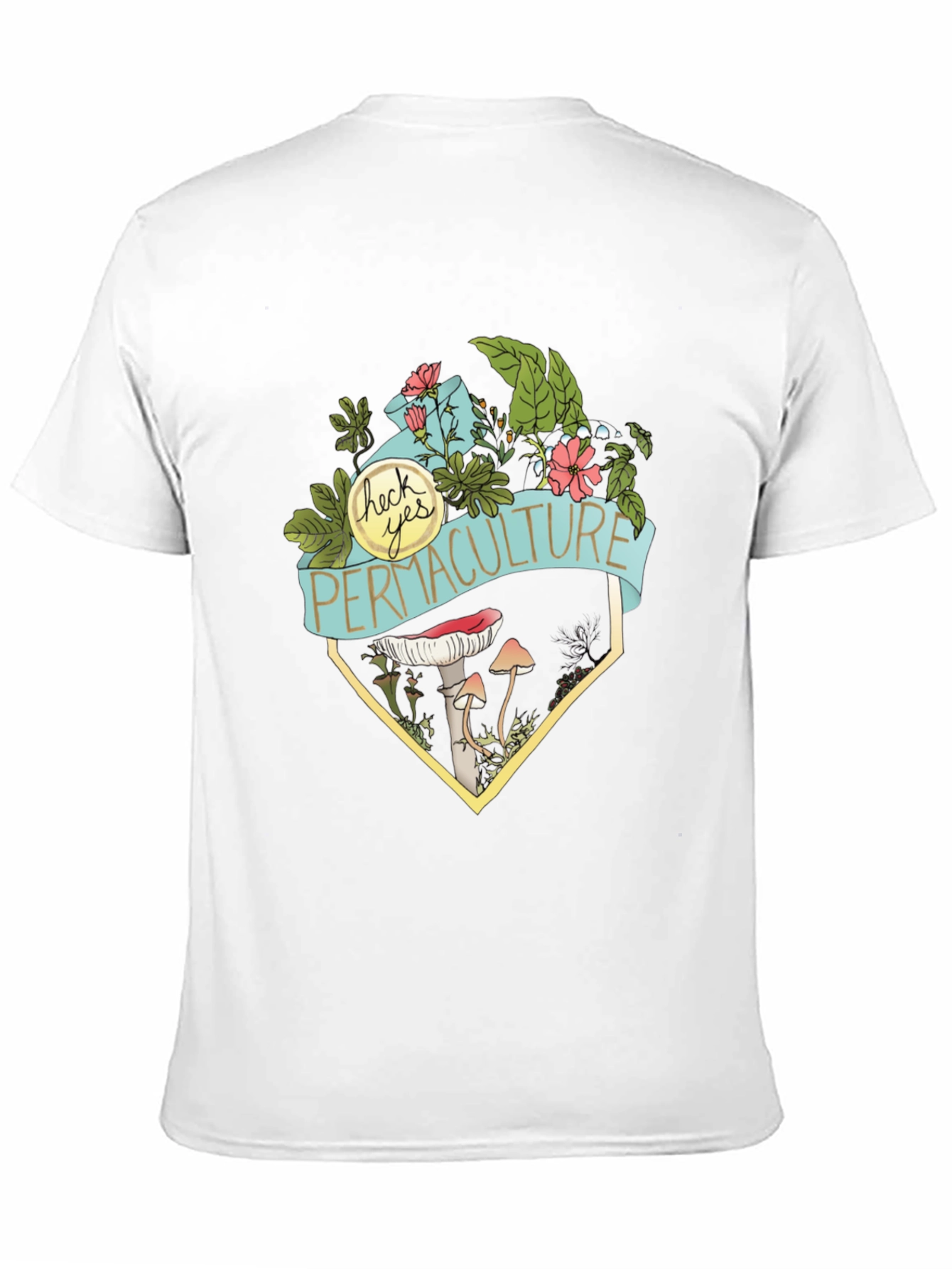 Permaculture T-Shirt - Sustainable Living Design
