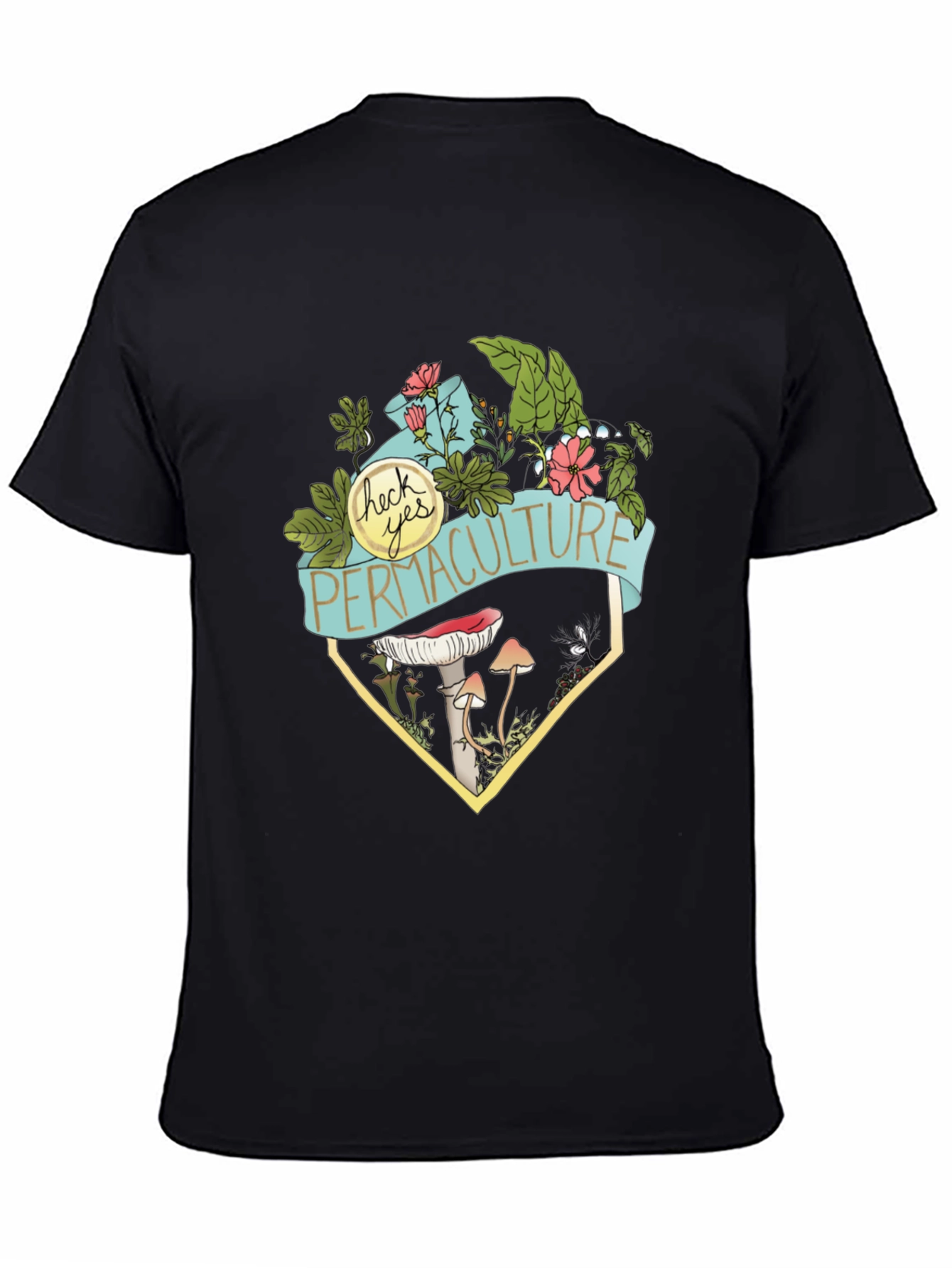Permaculture T-Shirt - Sustainable Living Design