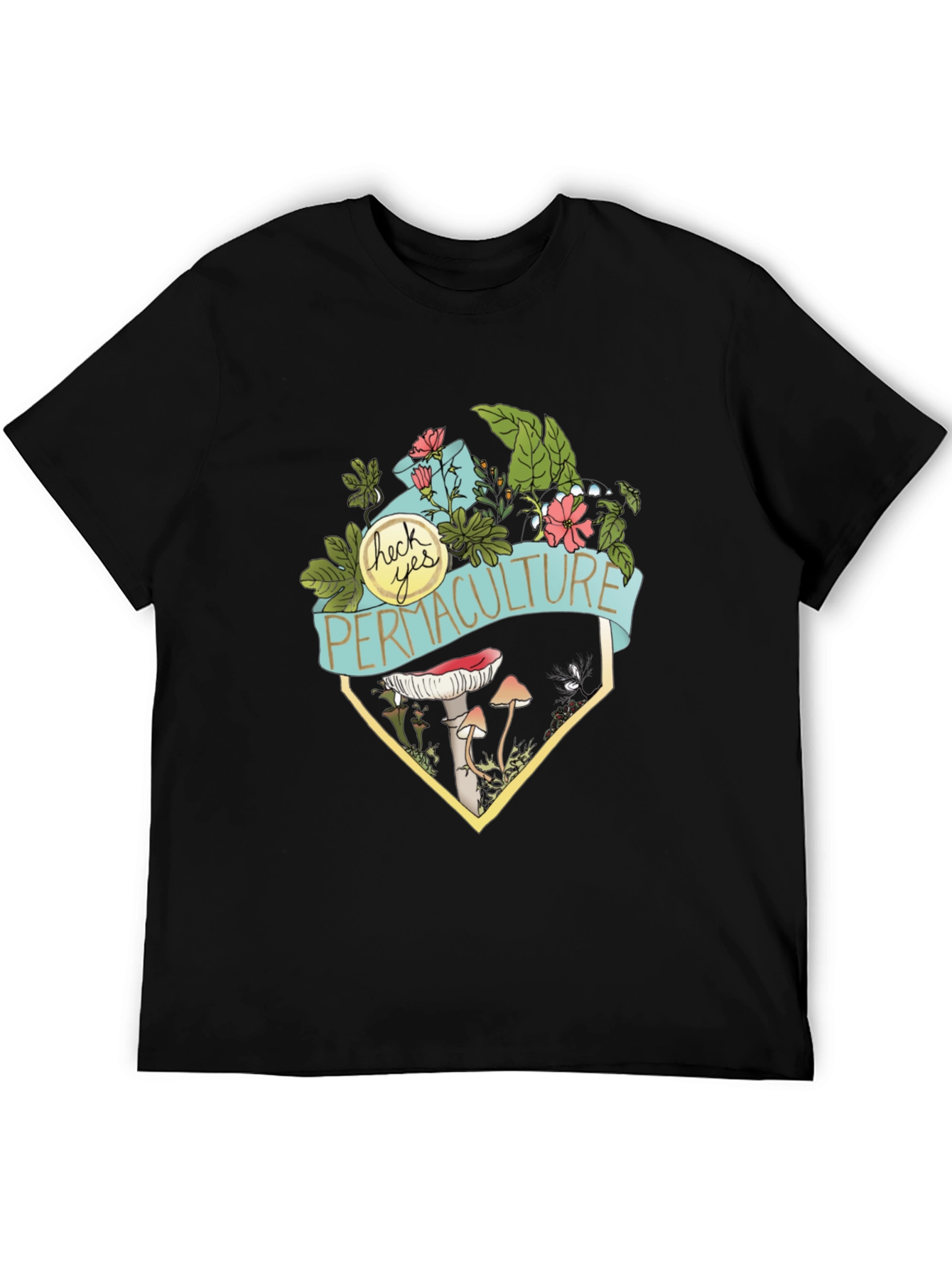 Permaculture T-Shirt - Sustainable Living Design