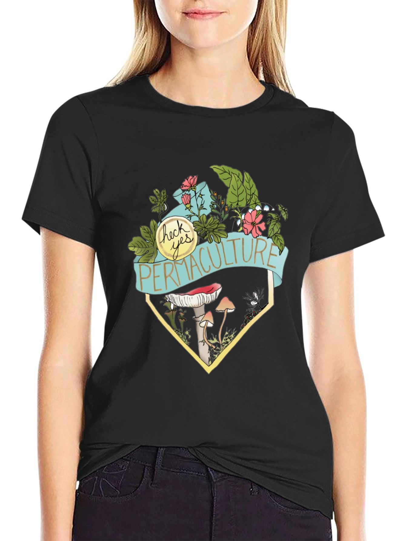 Permaculture T-Shirt - Sustainable Living Design