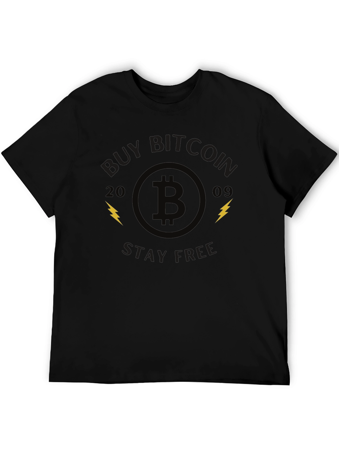 Buy Bitcoin Stay Free T-Shirt