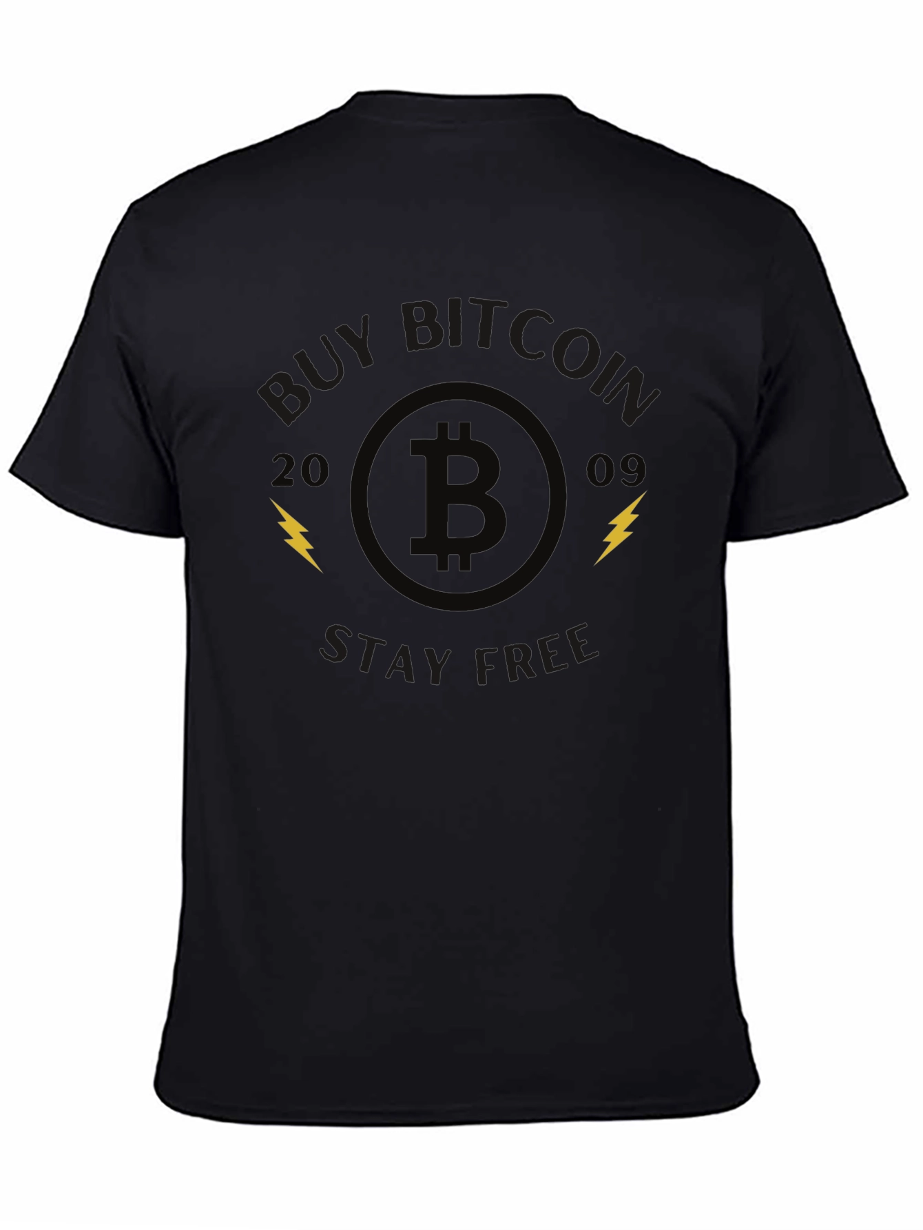 Buy Bitcoin Stay Free T-Shirt