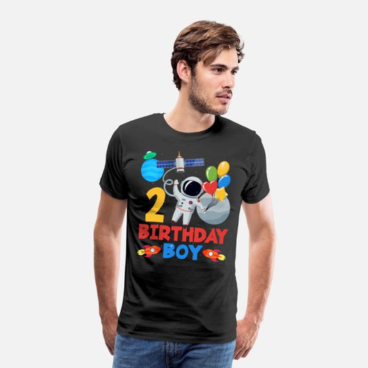 2nd Birthday Boy Space Adventure Fun