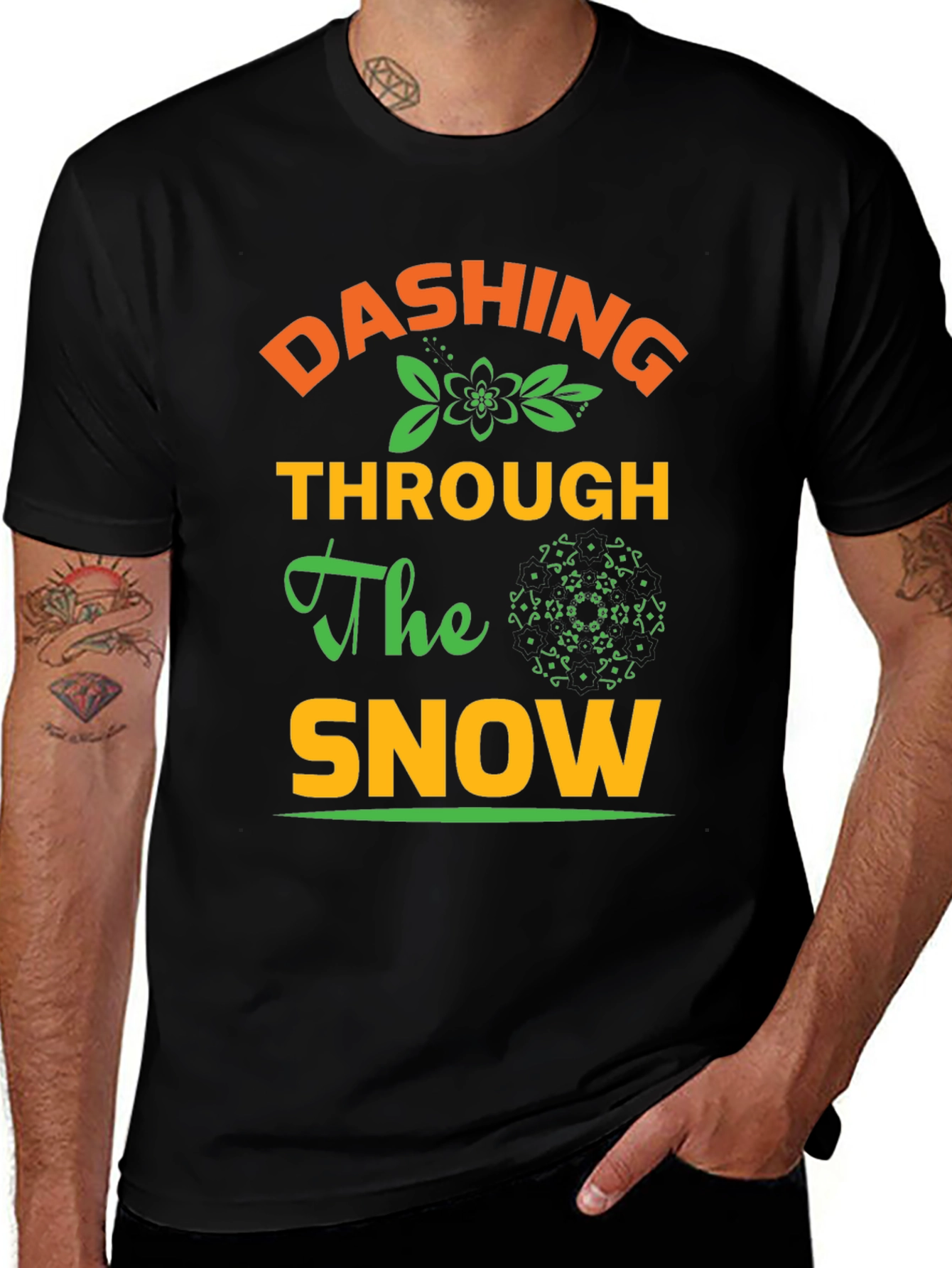 Dashing Through the Snow Holiday Tee