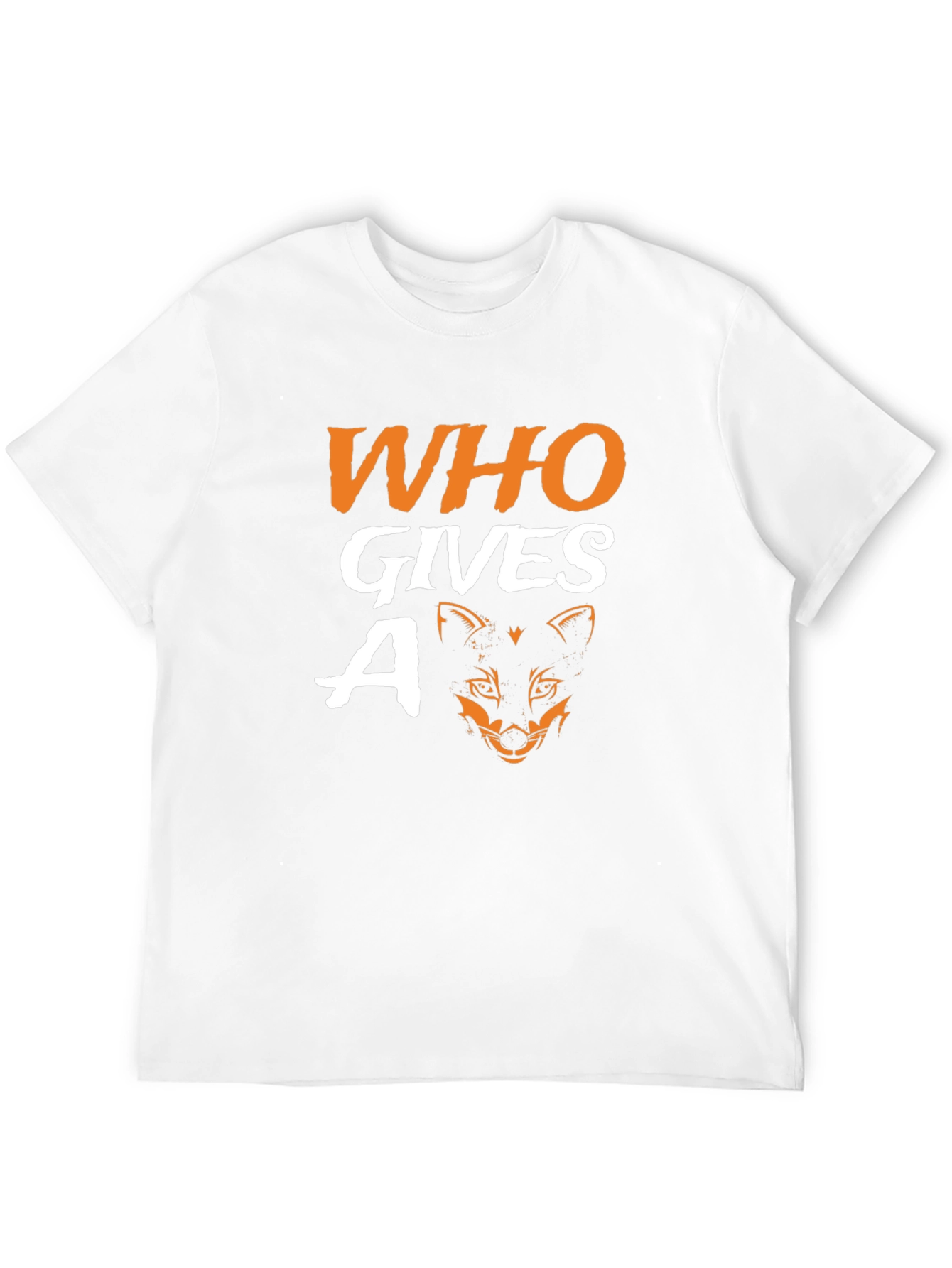 Who Gives a Fox T-Shirt - Novelty Graphic Tee